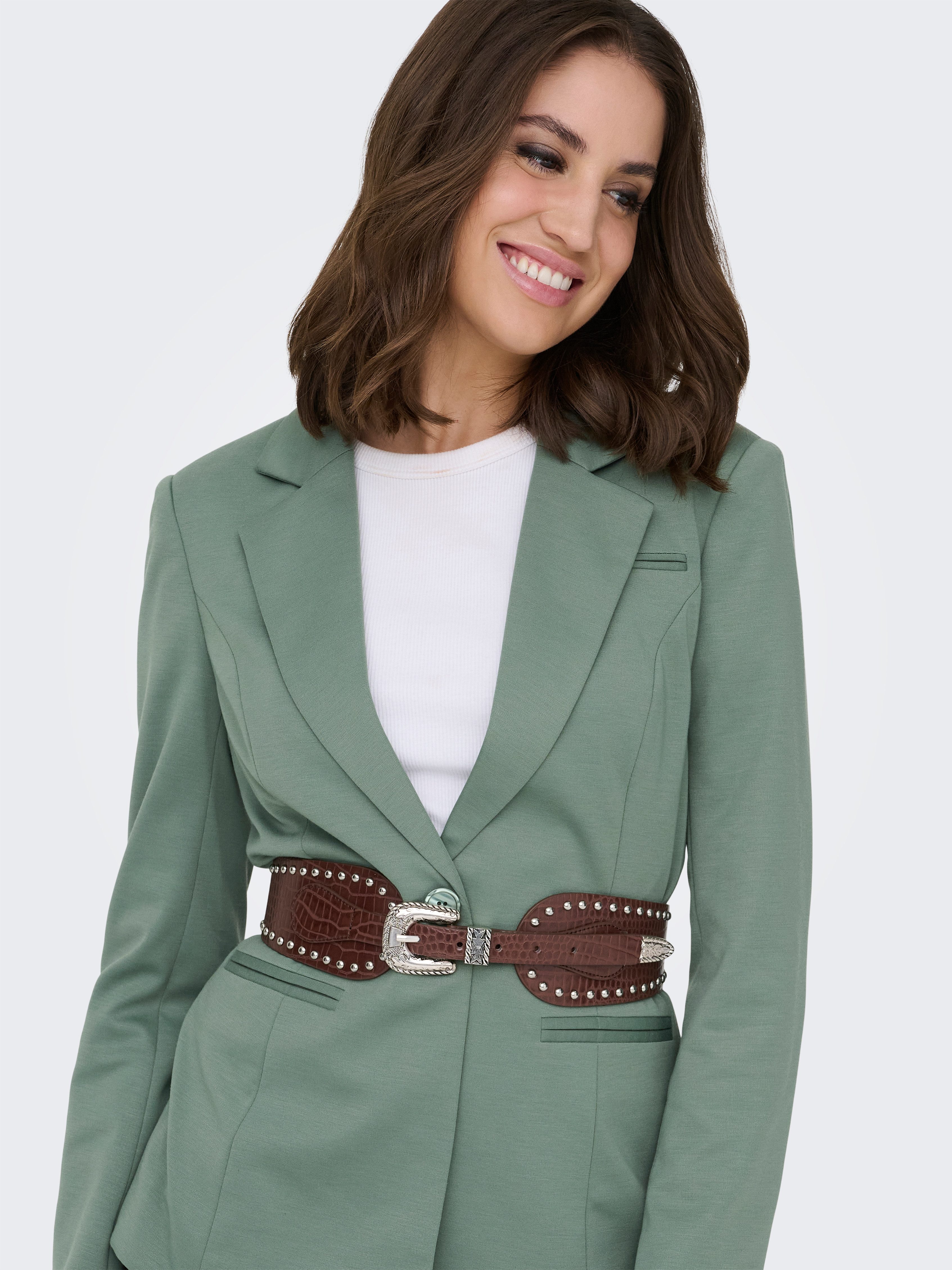 ONLY Kurzblazer ONLPEACH L/S FIT BLAZER TLR NOOS – Bild 4 von 5