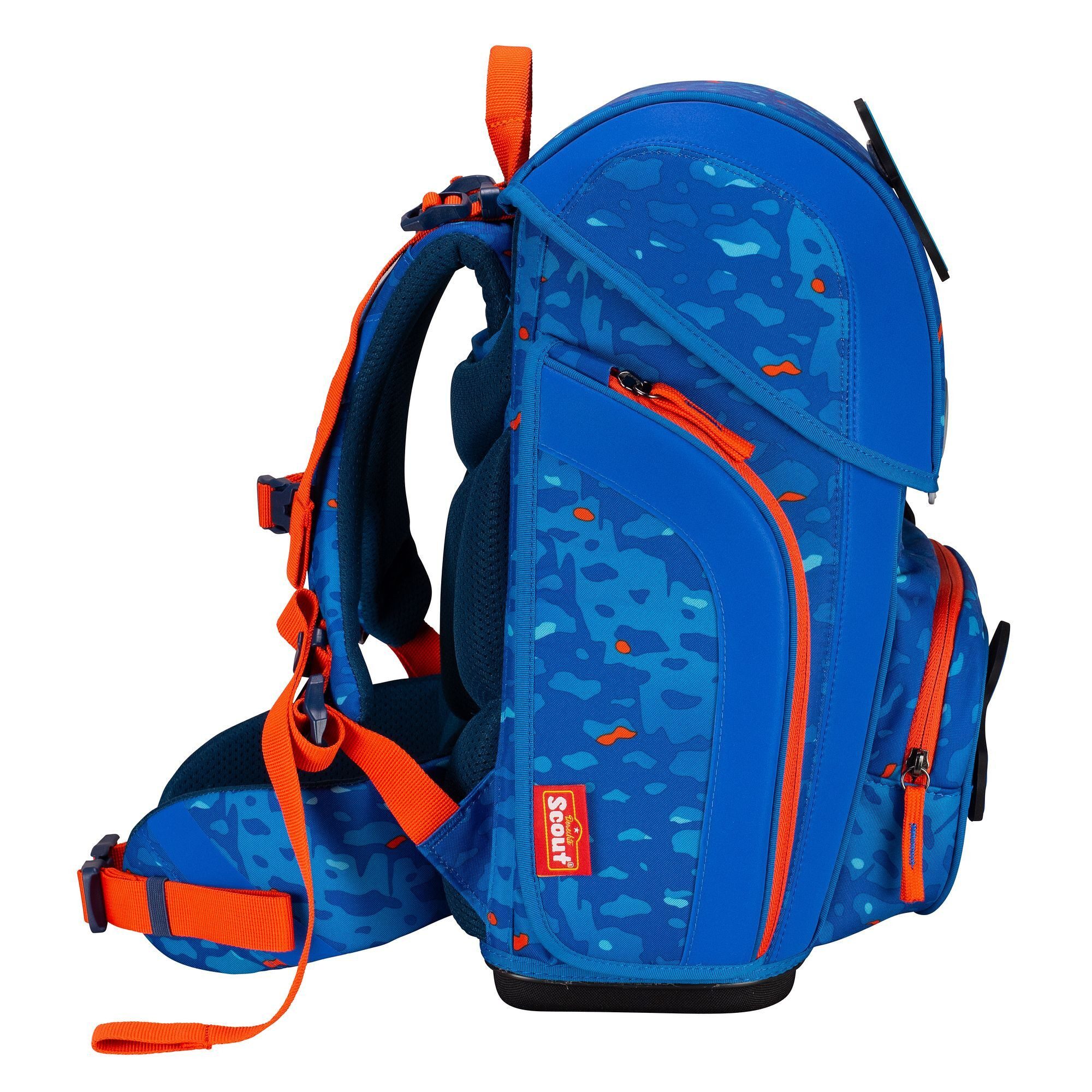 Scout Schulranzen Genius (4-tlg), Polyester
