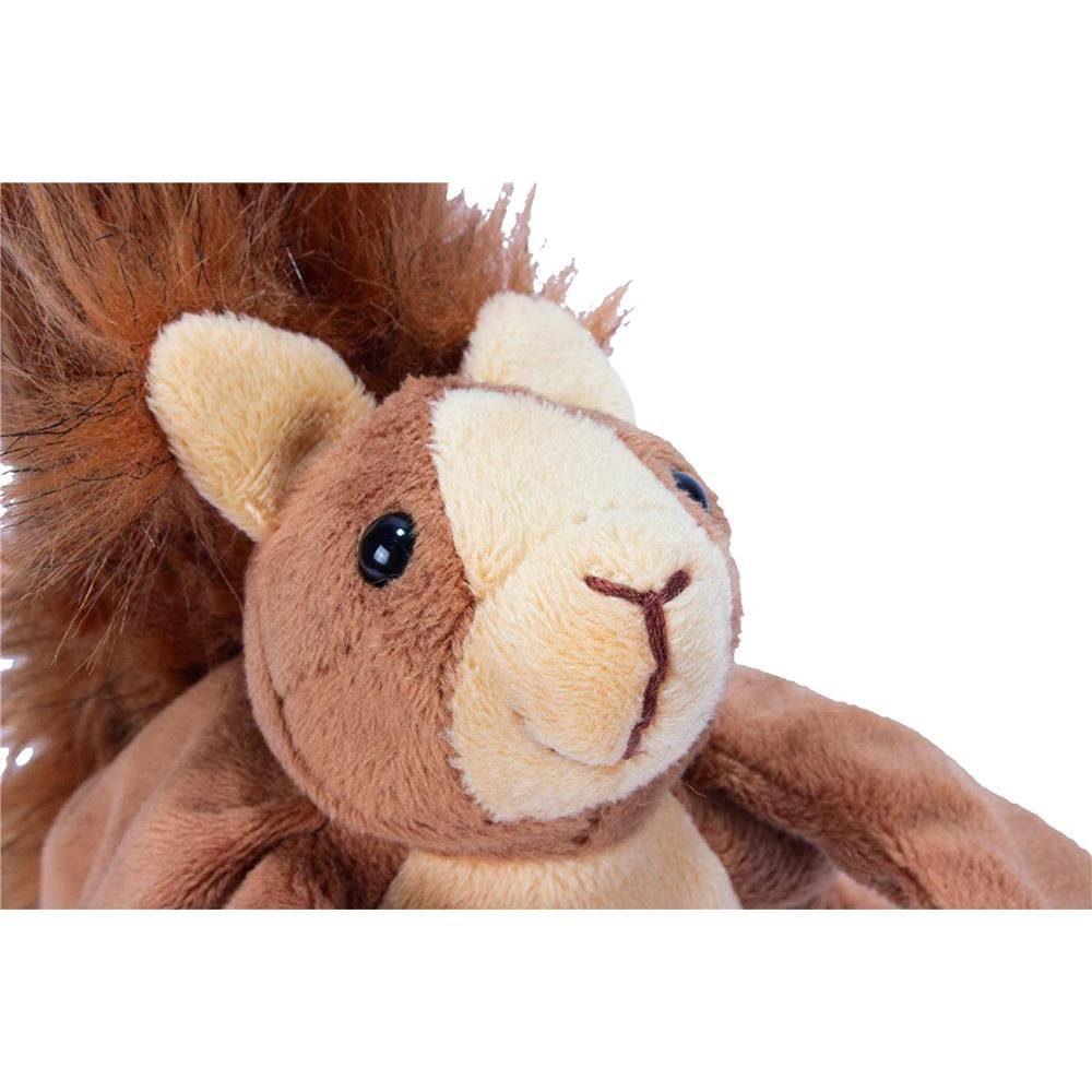 beleduc Handpuppe Eichhörnchen, Handfigur Puppentheater Plüschtier Stofftier Rollenspiel