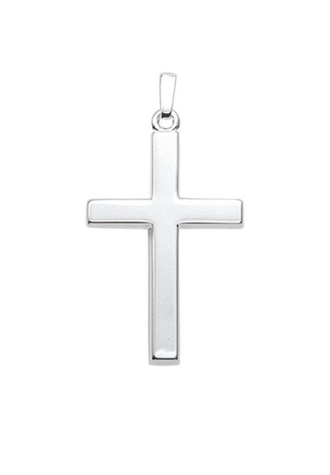 & Kreuz 925 für Anhänger, Silberschmuck Damen Silber Kettenanhänger Adelia´s Herren