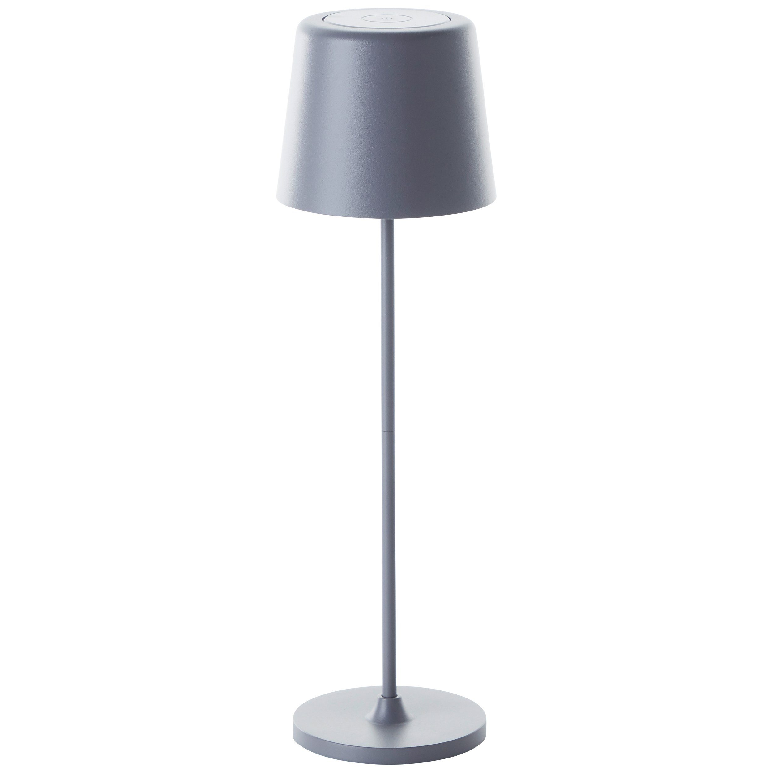 Brilliant LED Tischleuchte Kaami - mobile LED Außen Tischlampe, Dimmfunktion, mehrere Helligkeitsstufen, LED fest integriert, Warmweiß, mobile LED Außen Tischlampe, 37 cm, 310 lm, Touchdimmer, USB