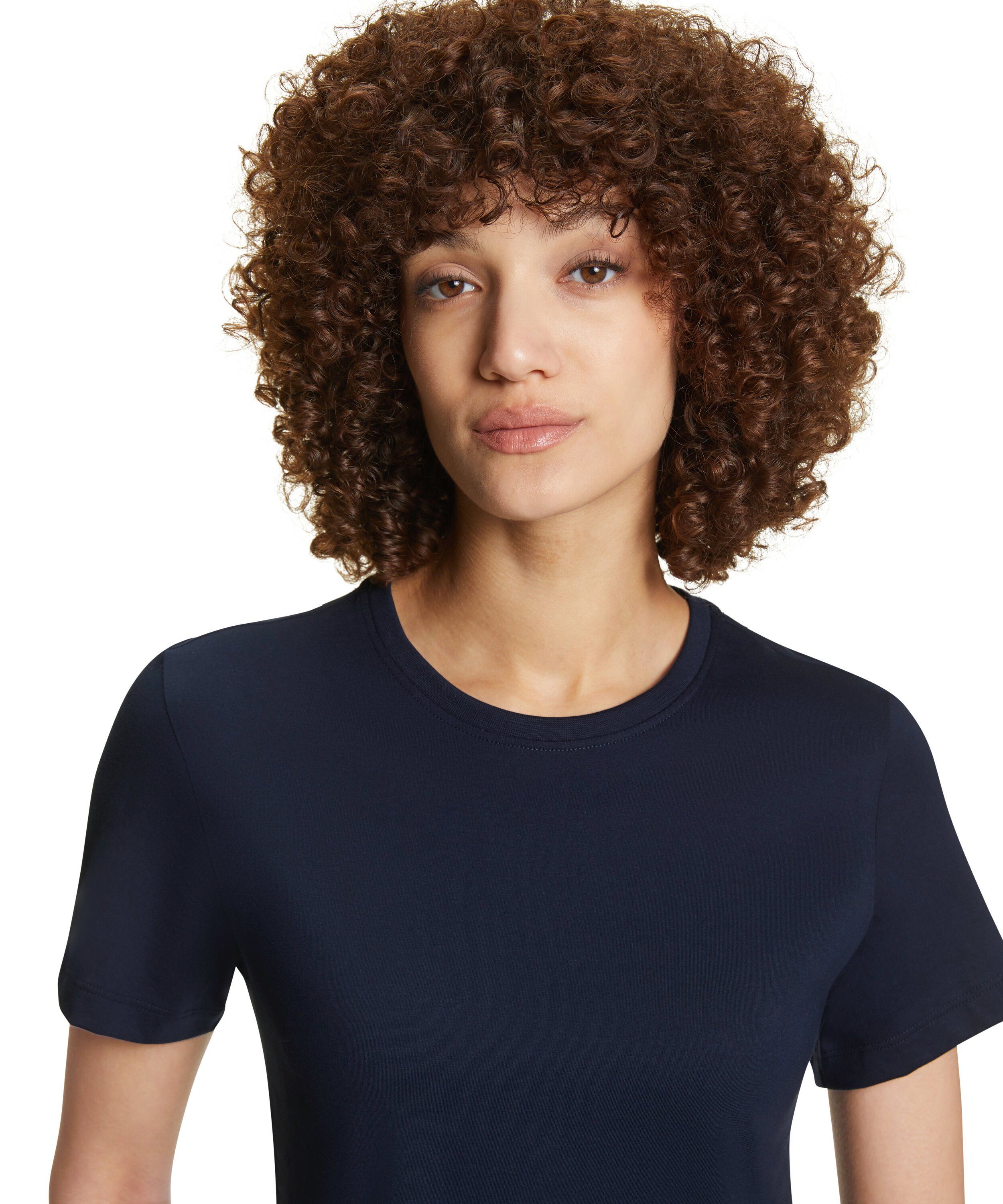 FALKE T-Shirt T-Shirt aus hochwertiger Pima-Baumwolle (1-tlg., 1) aus hochwertiger Pima-Baumwolle