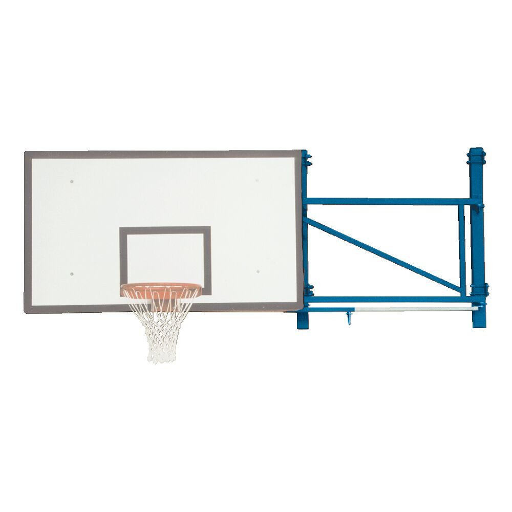 Sport-Thieme Basketballständer Basketball-Wandanlage Schwenkbar, Für Basketballzielbretter in 180x105 cm oder 180x120 cm