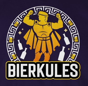 Shirtracer T-Shirt Bierkules - weiss Party & Alkohol Herren
