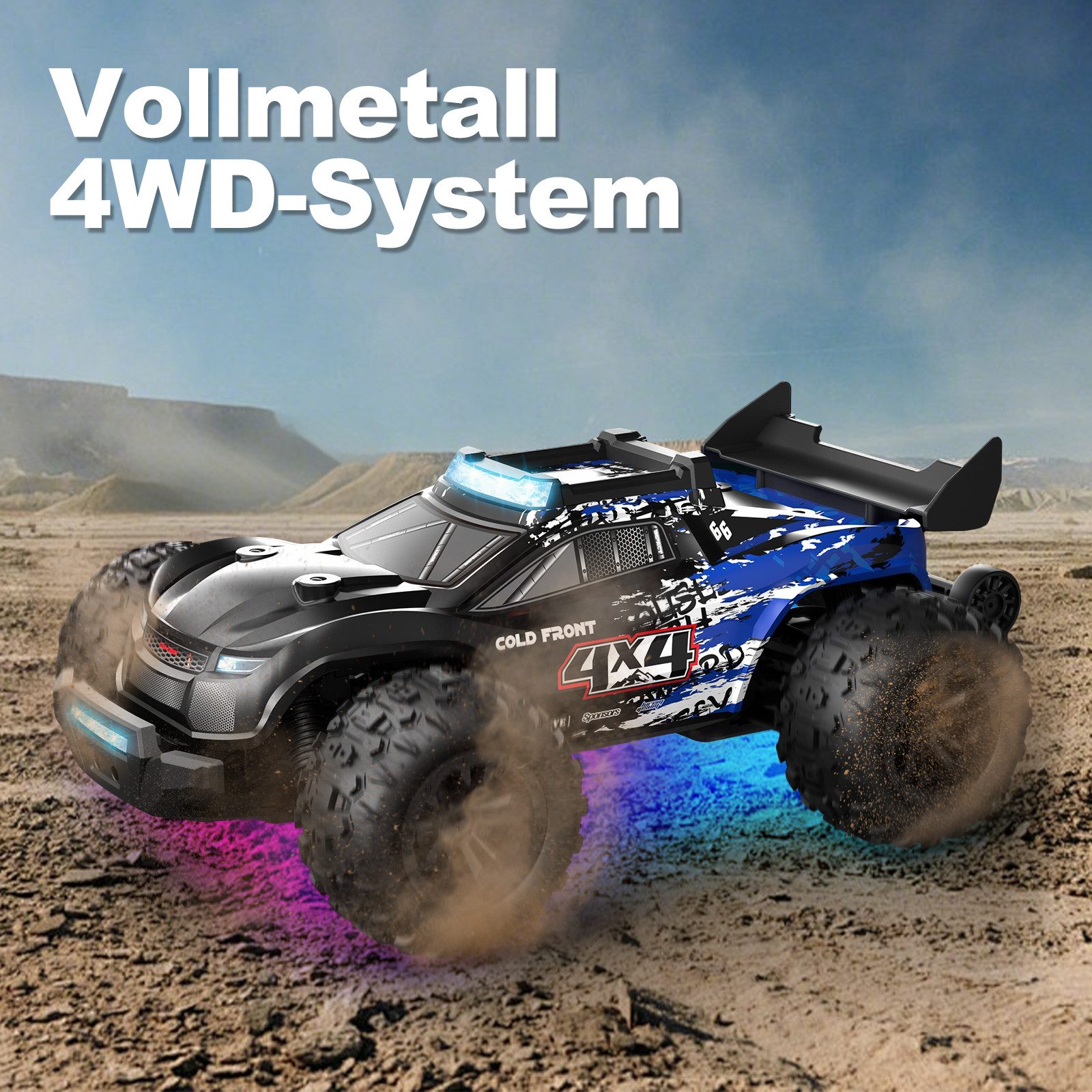 Esun RC-Auto 1:14 Brushless Ferngesteuertes Auto Erwachsene, 50 KM/H RC 4WD günstig online kaufen