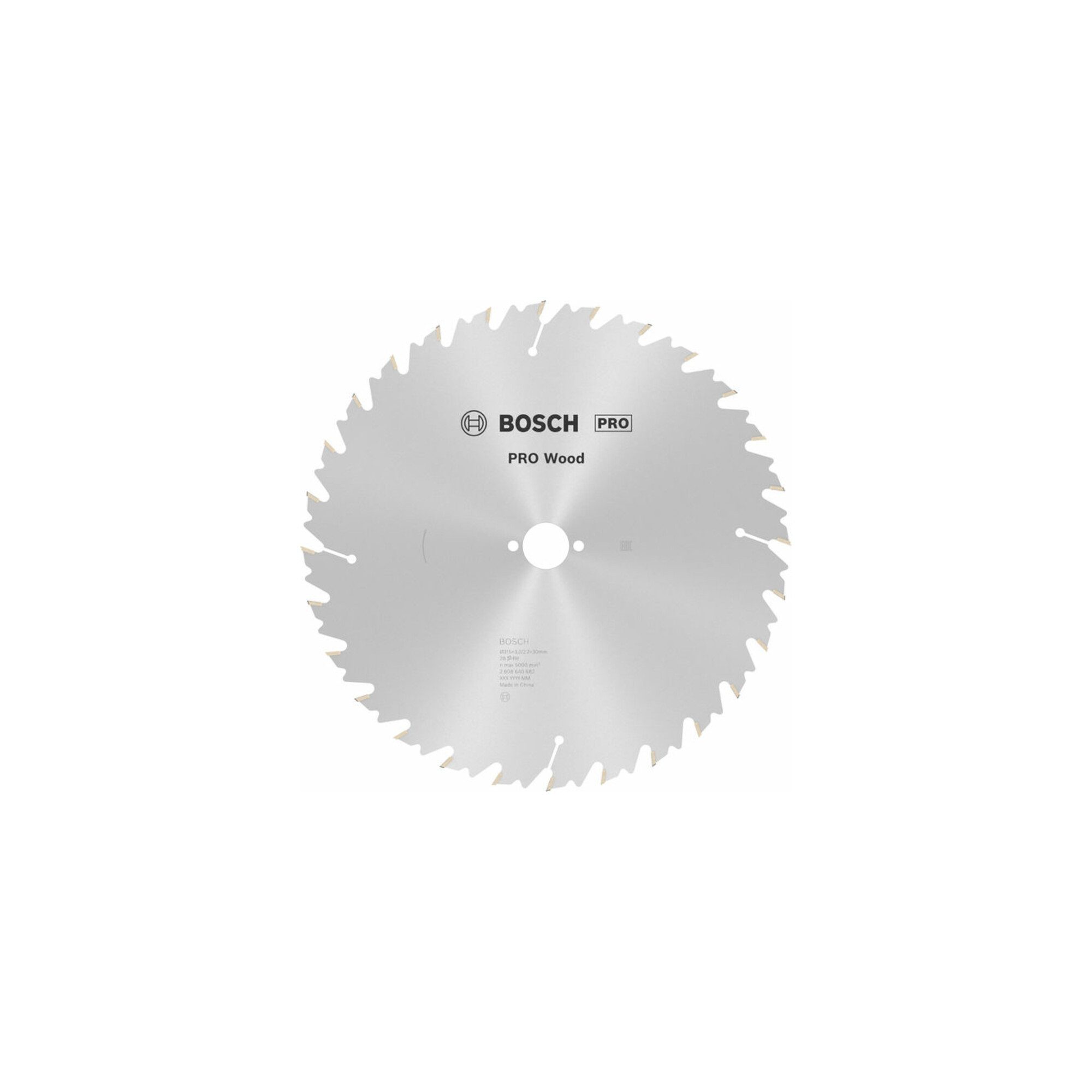 Bosch Professional Kreissägeblatt Bosch PRO Wood Kreissägeblatt 315 x 30 x 3,2 mm 28