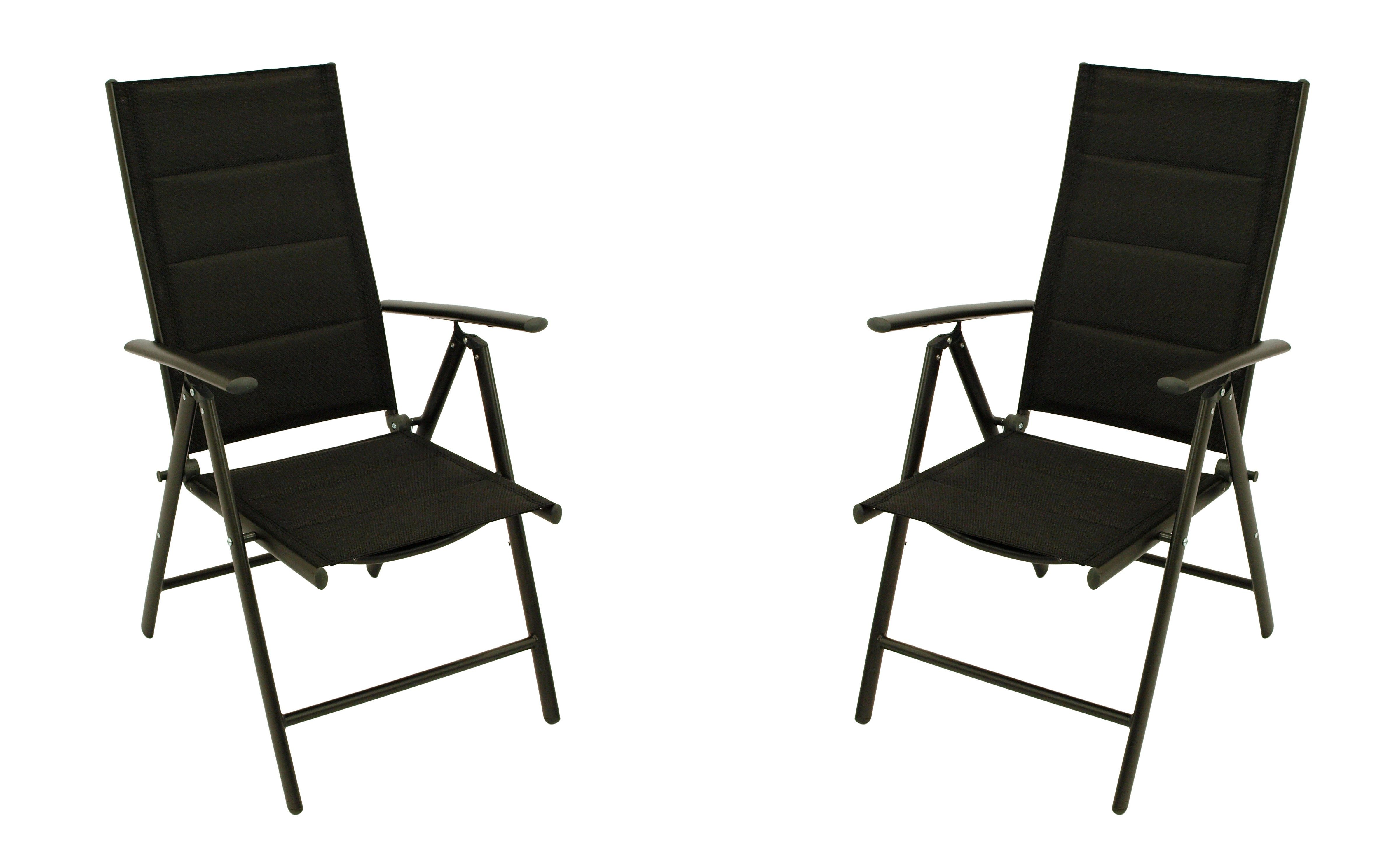 DEGAMO Gartensessel ALMERIA (2-St), klappbar, Alu günstig online kaufen