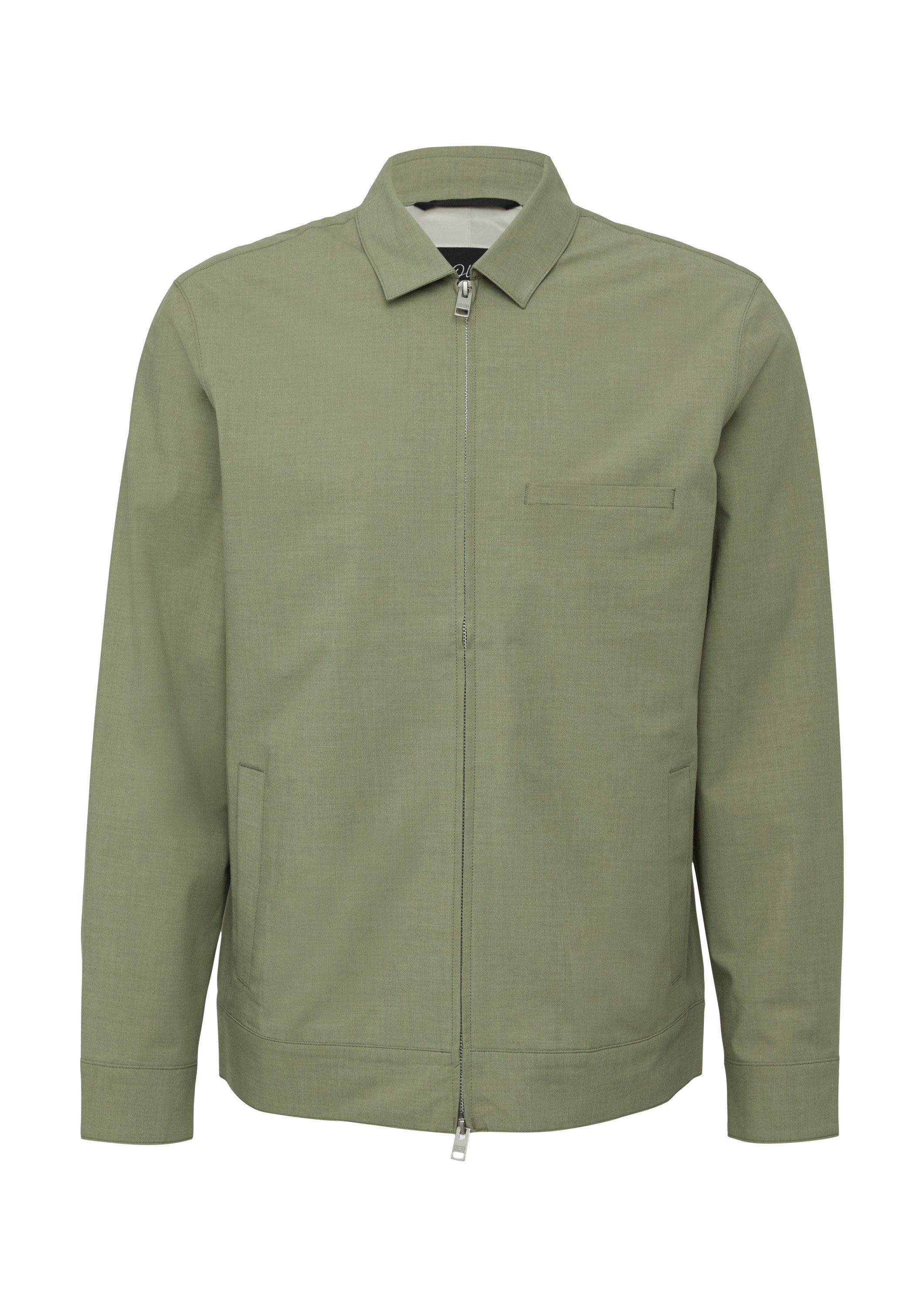s.Oliver Funktionsjacke Indoor-Jacke s.O PURE: Blouson-Jacke günstig online kaufen