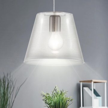 etc-shop LED Pendelleuchte, Leuchtmittel inklusive, Warmweiß, Farbwechsel, RGB LED Design Pendel Lampe Farbwechsel Hänge Leuchte Dimmer