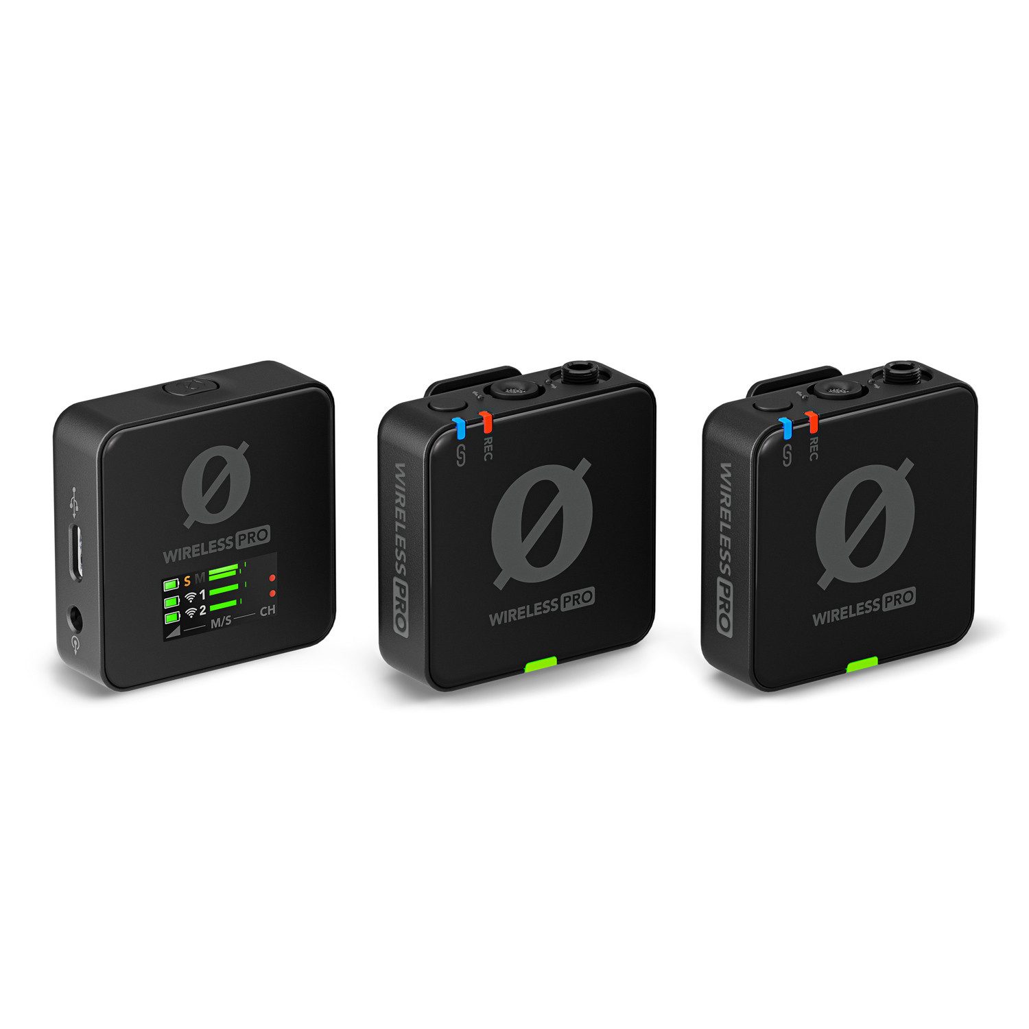 RØDE Rode Wireless Pro Mikrofon-Set mit Handadapter und Windschutz Digitales Aufnahmegerät (Vorteils-Set mit Handadapter und Windschutz)