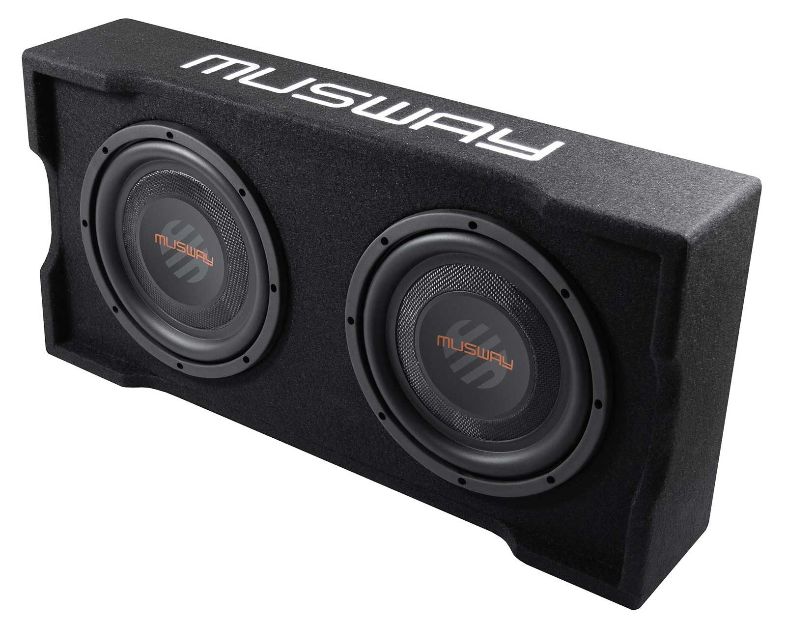 Musway MUSWAY MF210Q4 Gehäusesubwoofer 25 cm Auto-Subwoofer