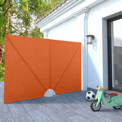 vidaXL Balkonsichtschutz »Faltbarer Terrassen-Seitenfächer Terracotta-Rot 240×160 cm«