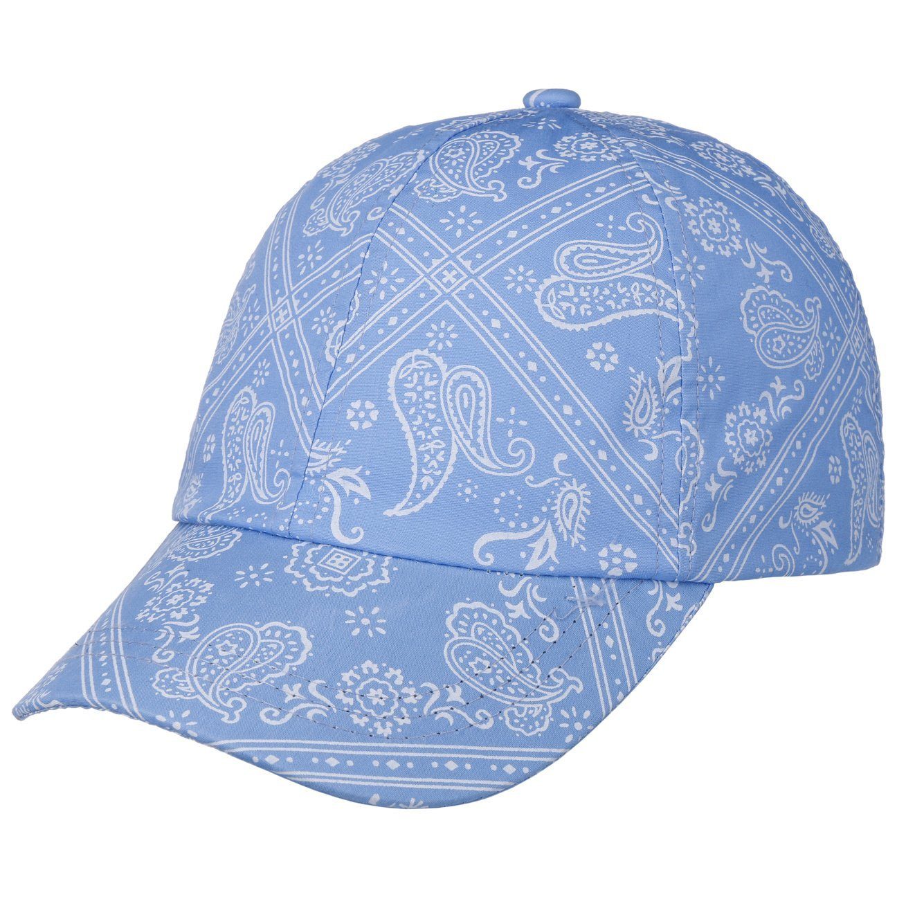 Lipodo Baseball Cap (1-St) Basecap mit Schirm blau