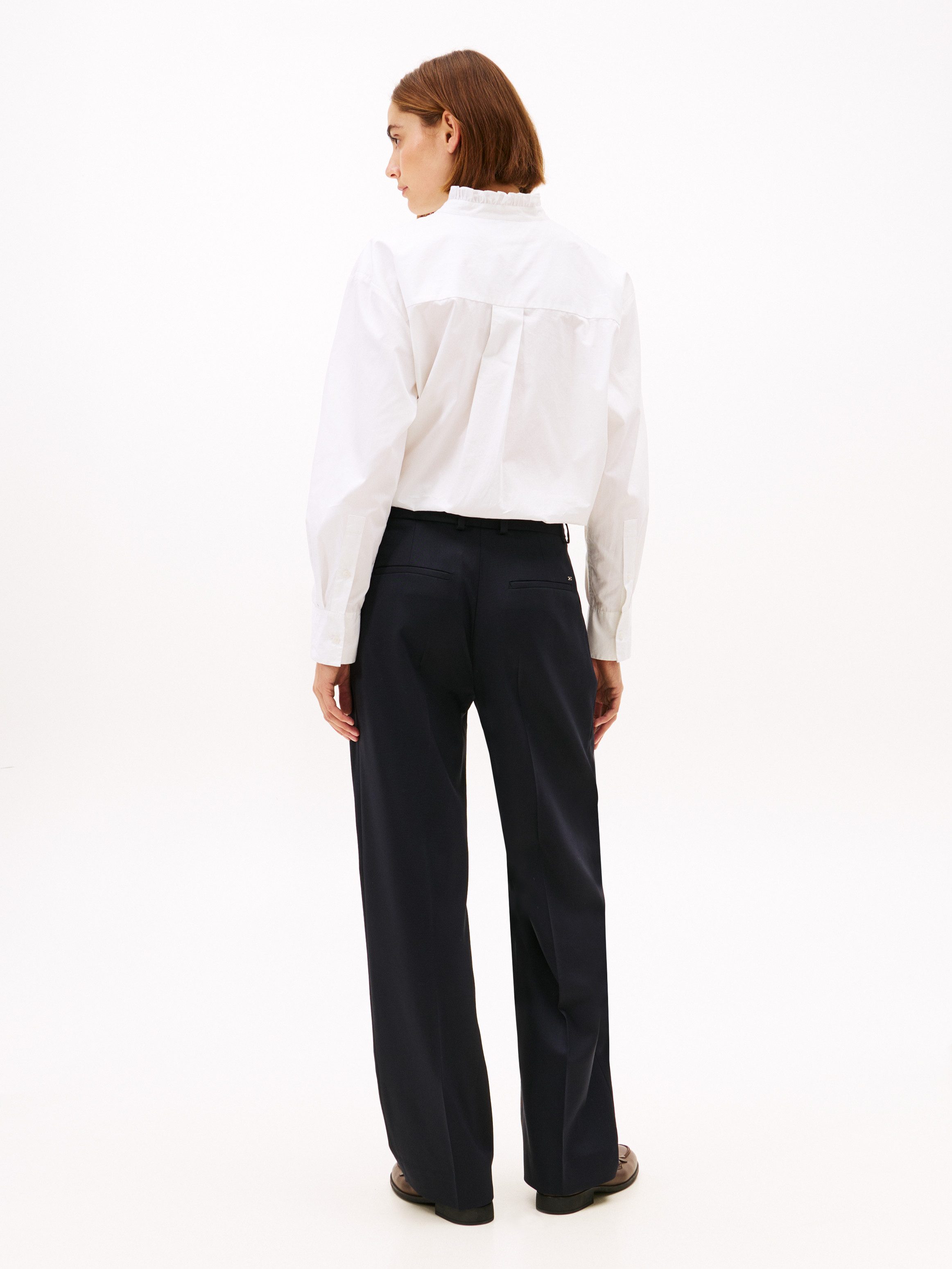 Tommy Hilfiger Anzughose TIMELESS WOOL RLXD STRT PANT mit Wolle – Bild 5 von 5