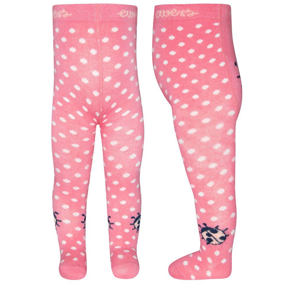 Ewers Strumpfhose Strumpfhose Marienkäfer hoher Baumwollanteil sorbet pink