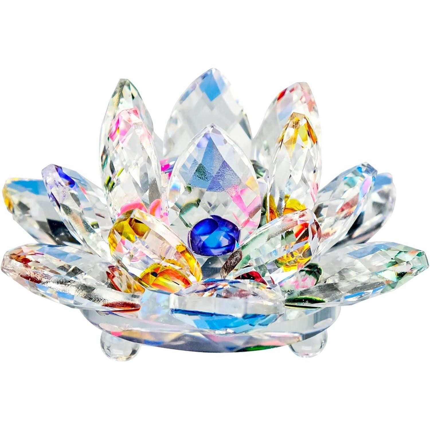 LuxusKollektion Glas Kristall Lotusblume Blume Kristallglas Hochzeit Dekoration