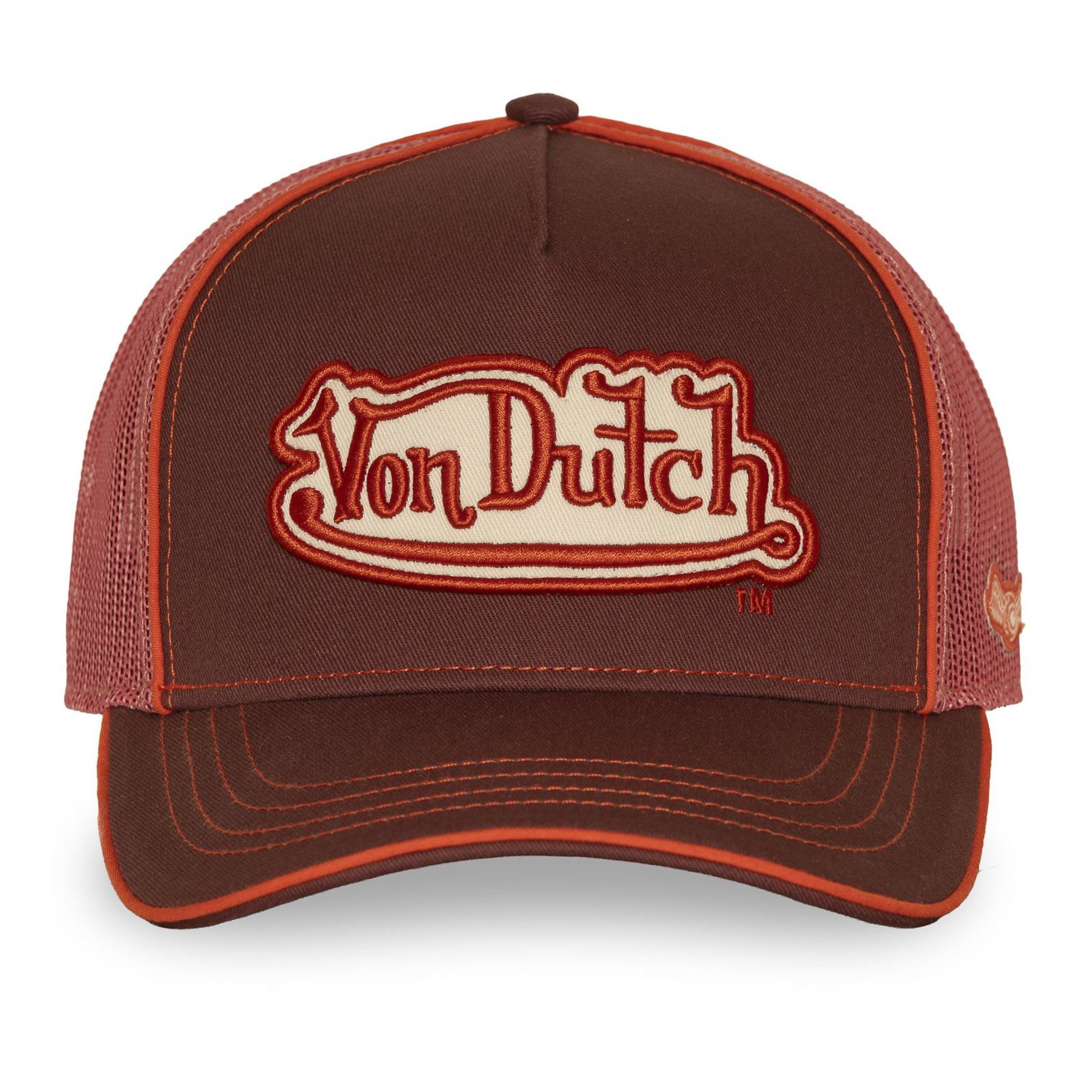 Von Dutch Trucker Cap Von Dutch Originals Trucker Cap - Baseball VD PATCH Coral (Basecap, Basecap, Meshcap, Trucker Kappe)