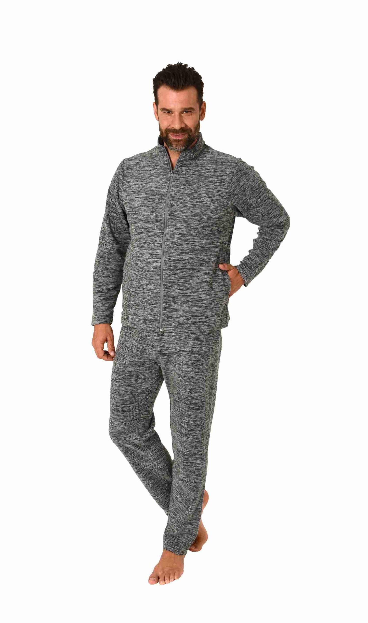 Relaxanzug Polarfleece Herren Hausanzug Trainingsanzug Freizeitanzug