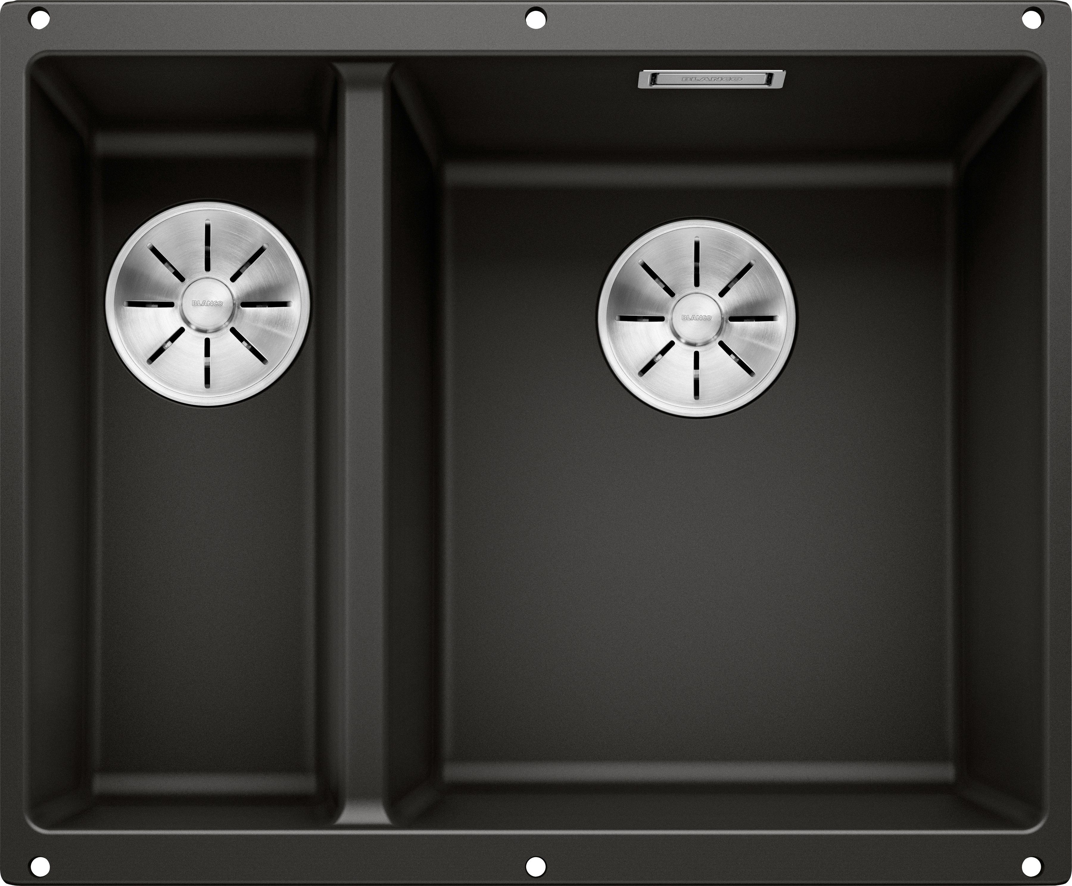 Blanco Granitspüle SUBLINE 340/160-U, eckig, 46/56 cm, (1 St), erhältlich in mehreren Farben
