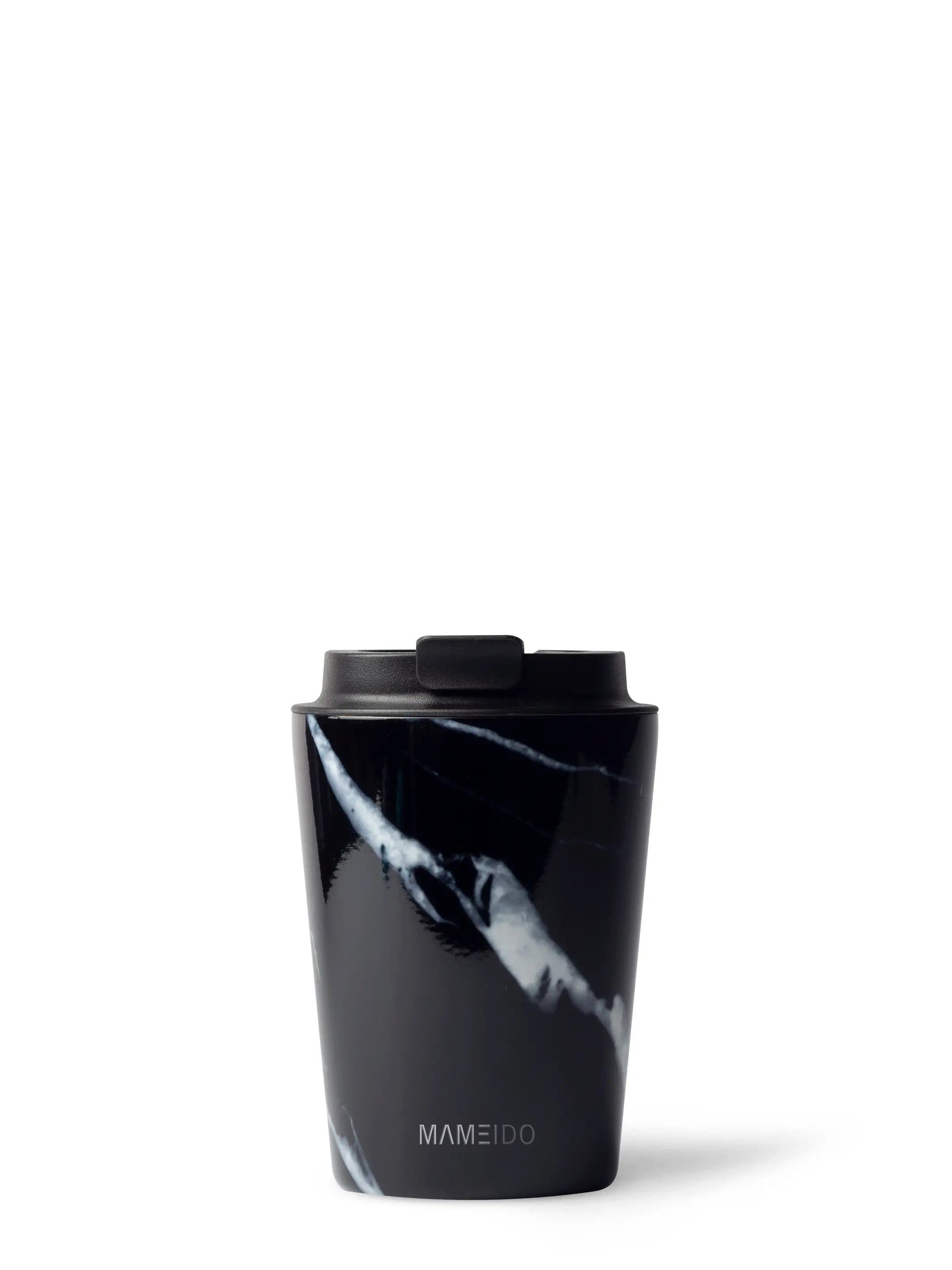 MAMEIDO Термокружка, Edelstahl, Kunststoff, Silikon, doppelwandig isoliert, auslaufsicher in 350ml, 470ml, 700ml & 1200ml
