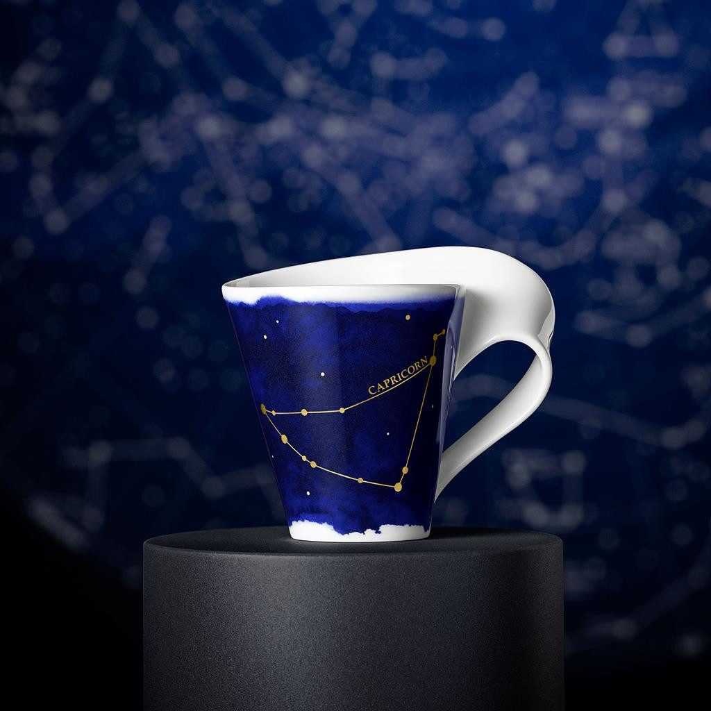 Villeroy & Boch Tasse NewWave Stars Tasse Steinbock 300 ml, 1-tlg., Porzellan