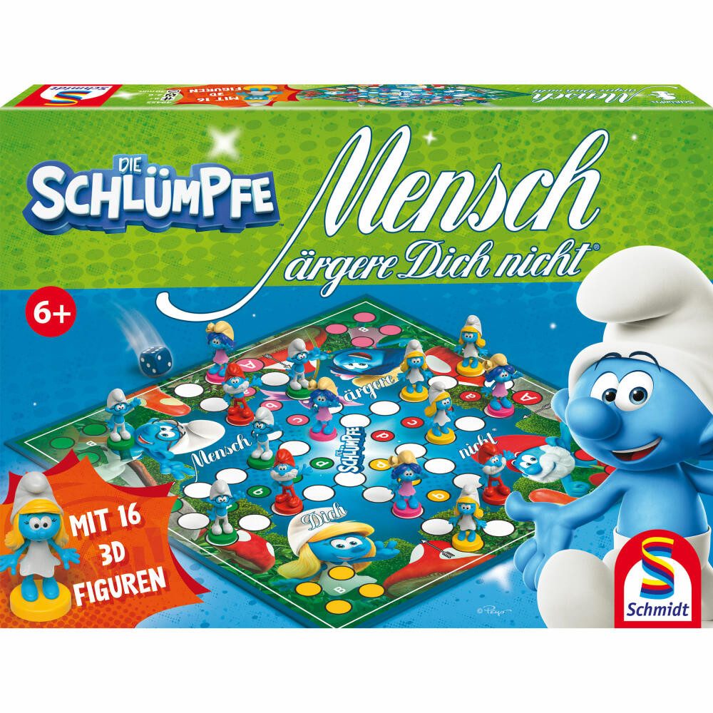 Schmidt Spiele Spiel Mensch ärgere Dich nicht Die Schlümpfe