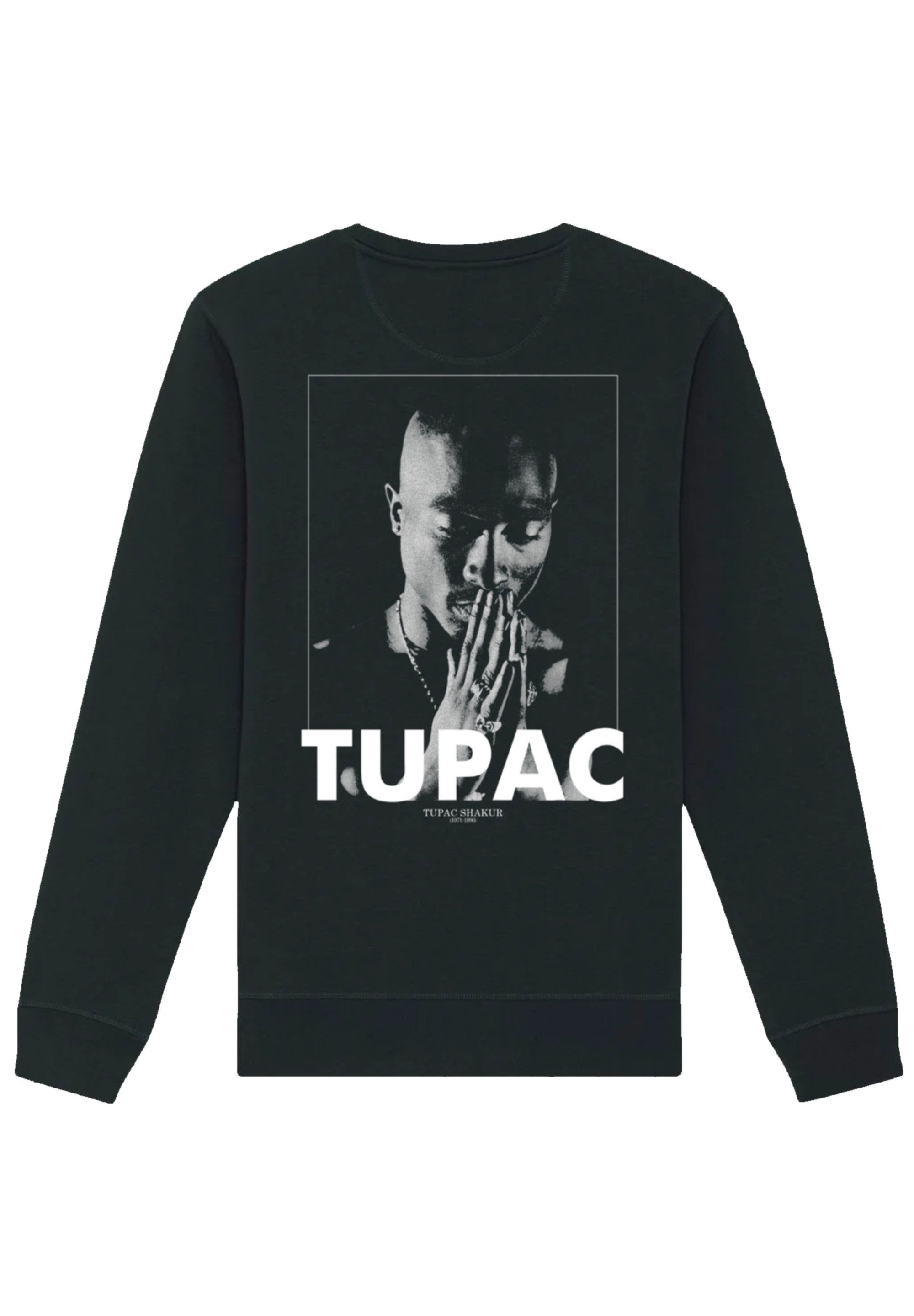 F4NT4STIC Print Praying Tupac Sweatshirt Shakur
