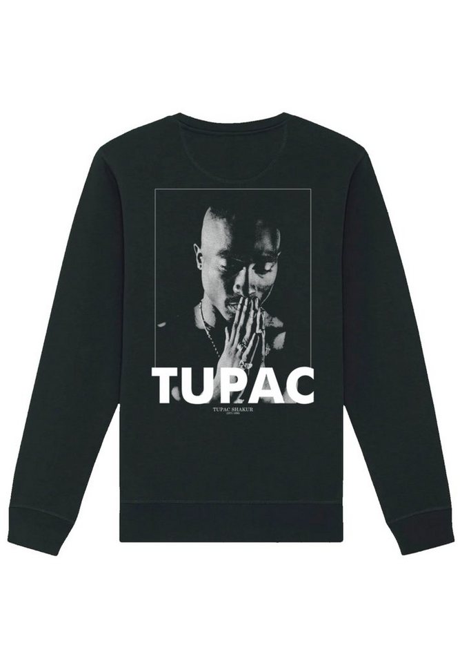 F4NT4STIC Sweatshirt Tupac Shakur Praying Print
