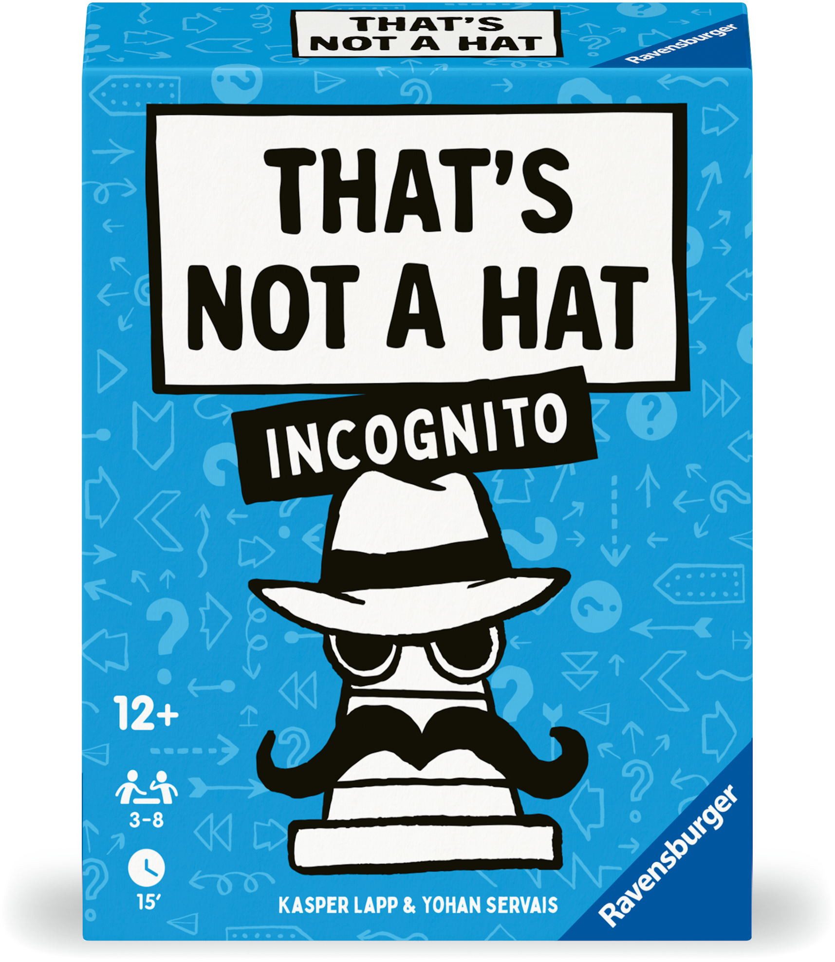 Ravensburger Spiel Kartenspiel Kartenlegespiel That's not a hat Incognito 24685