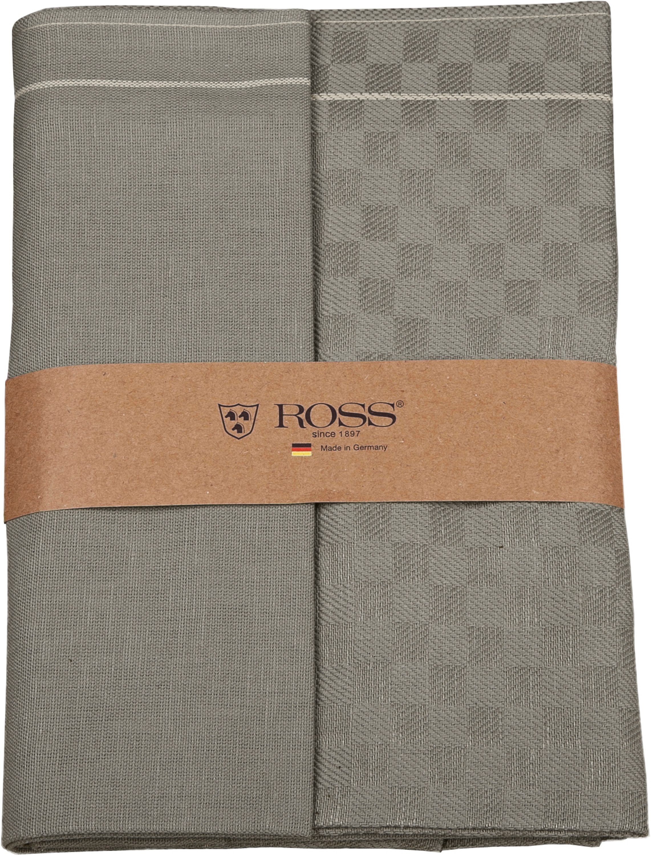 ROSS Geschirrtuch 2er Set 907, zwei Geschirrtücher in einer Banderole, (Set günstig online kaufen