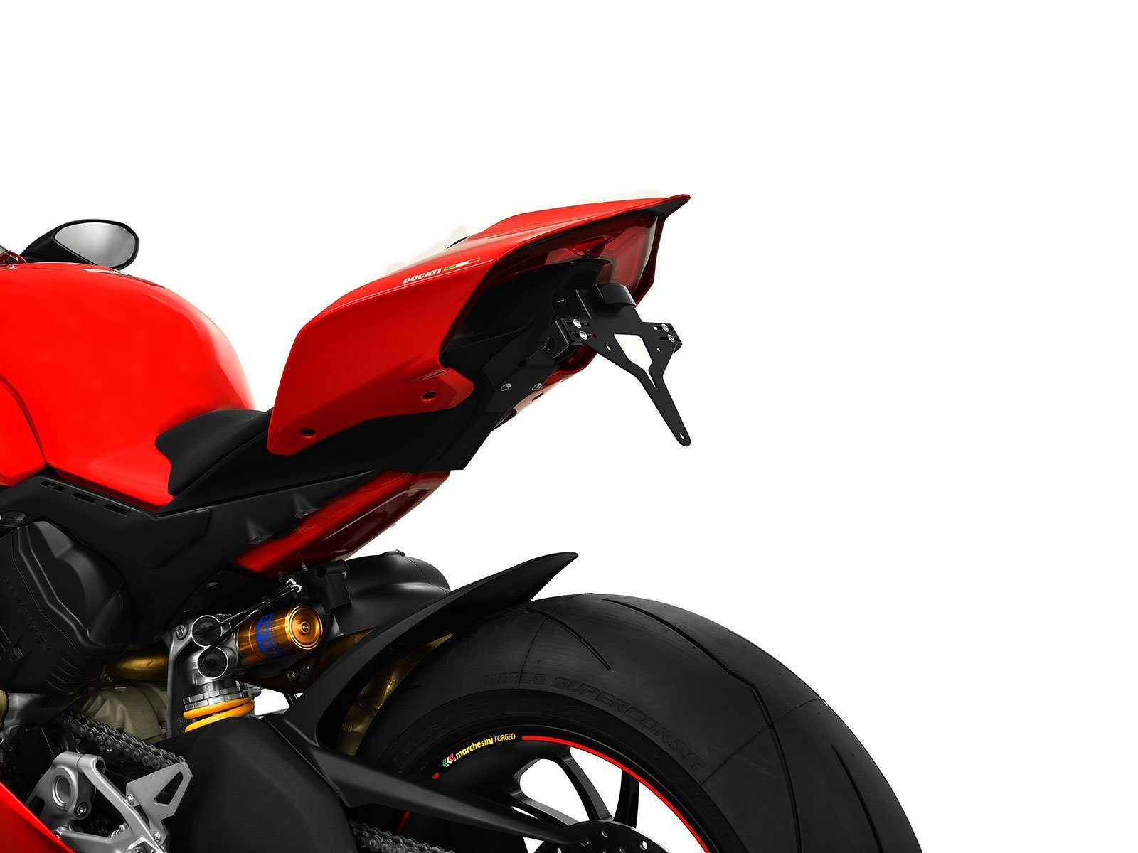 ZIEGER Kennzeichenhalter Kennzeichenhalter für Ducati Panigale V4, Streetfigther