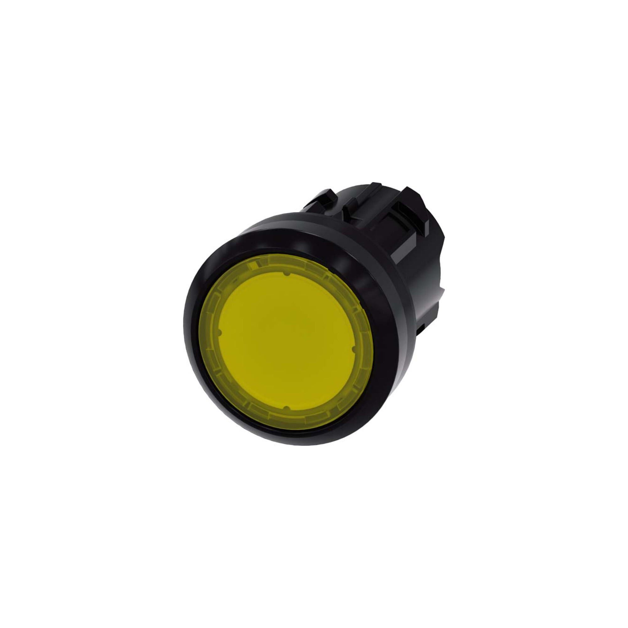 SIEMENS Siemens Dig.Industr. Drucktaster 22mm, rund, gelb 3SU1001-0AB30-0AA0 Wandtaster