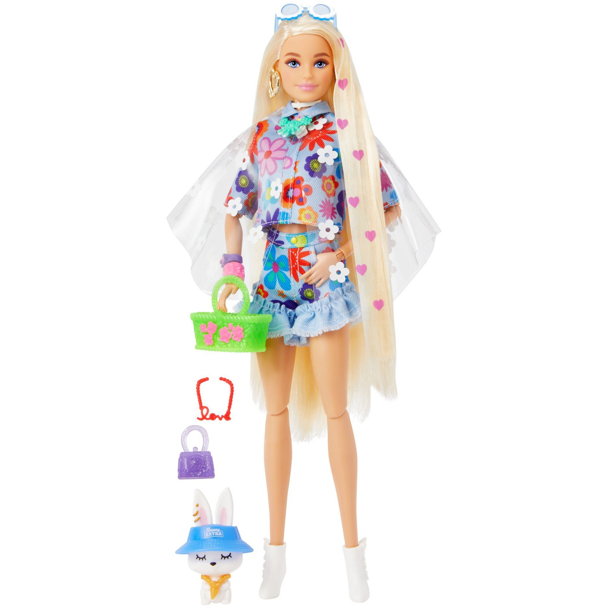 Mattel® Babypuppe Barbie Extra Puppe Flower Power