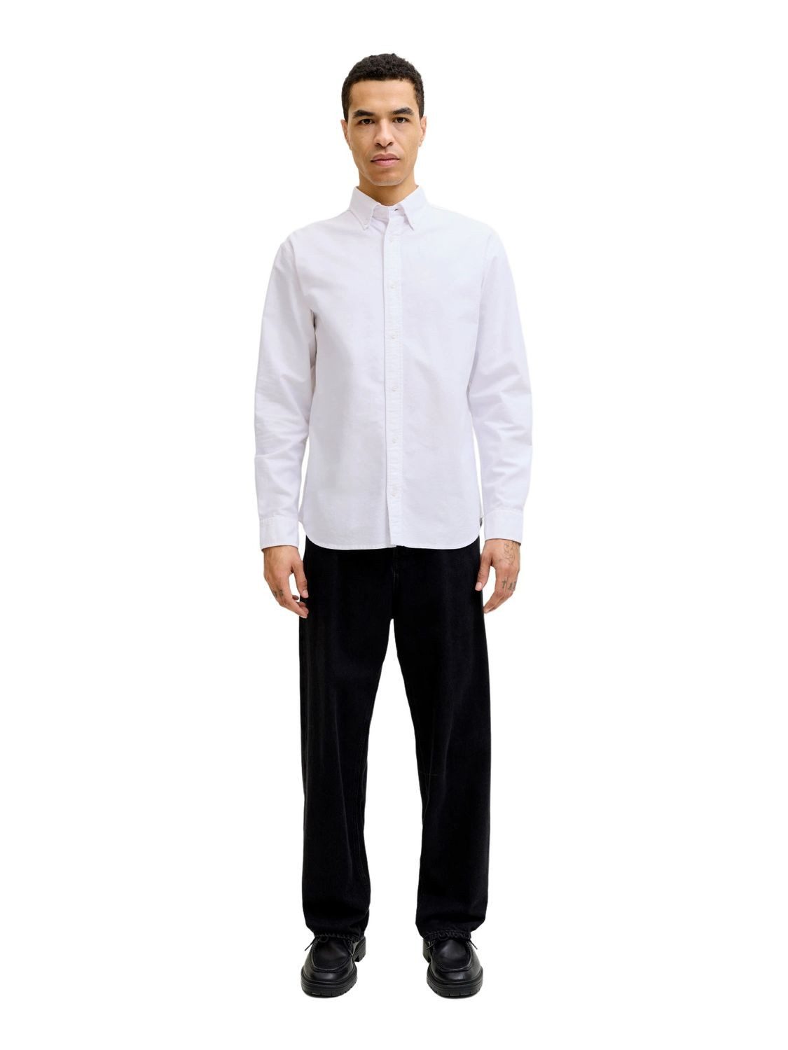 Jack & Jones Langarmhemd JJEHARVEY OXFORD (1-tlg) – Bild 2 von 5