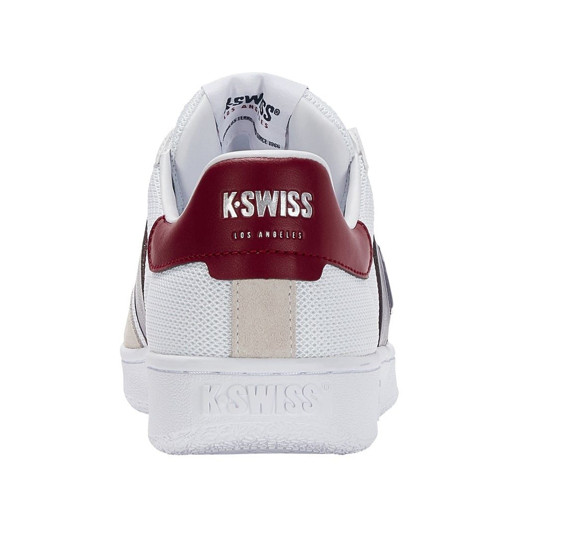 K-Swiss Slammtennis CC TXT weiss/rot/peacoat Herren Sneaker