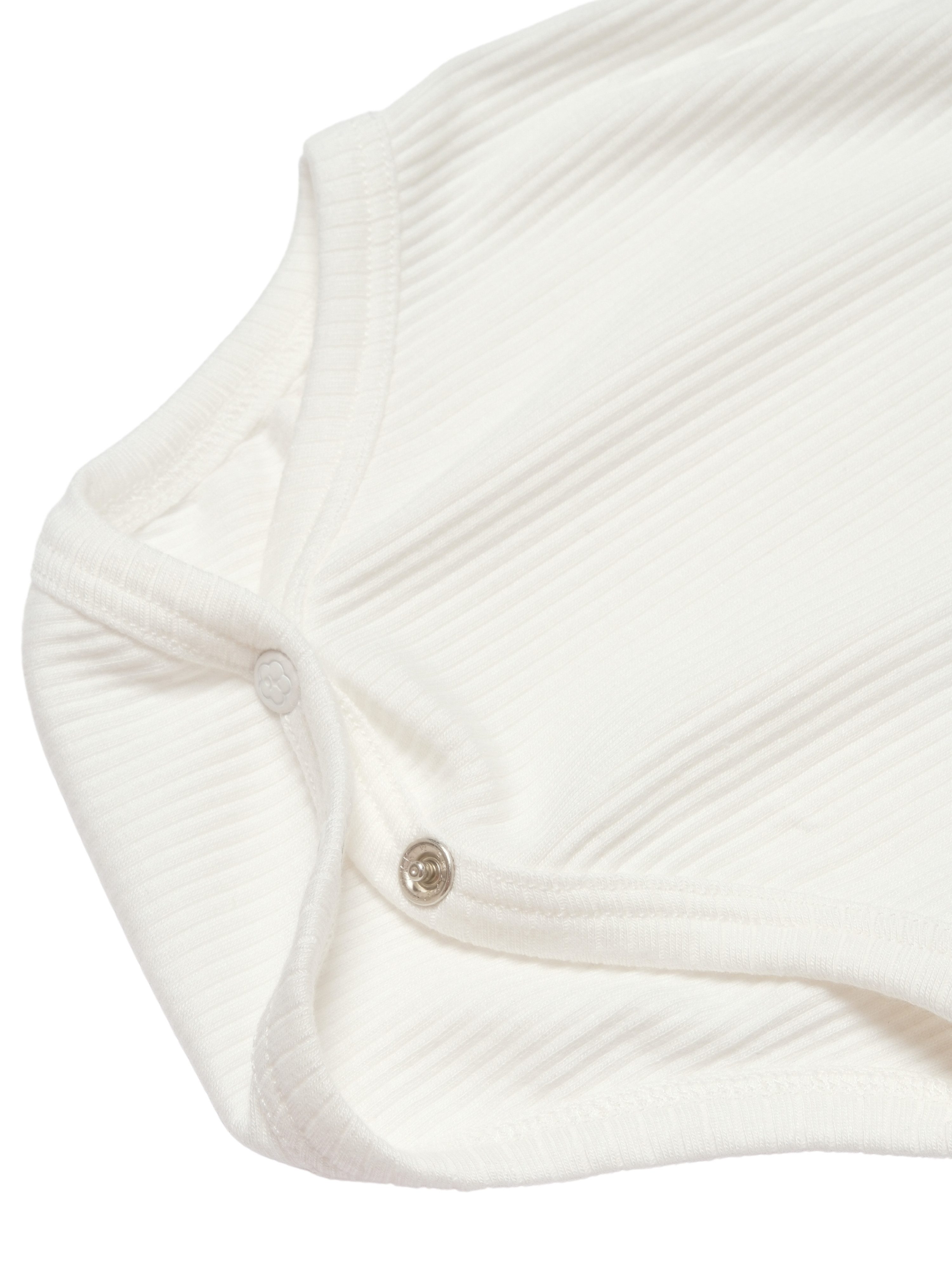 biorganic Kurzarmbody Baby Nature Relax Modal für Jungen und Mädchen Unisex Kurzarm (1-tlg) gerippte Textilstruktur (Ripp), Modal und Bio-Baumwolle, Größe 56 - 86
