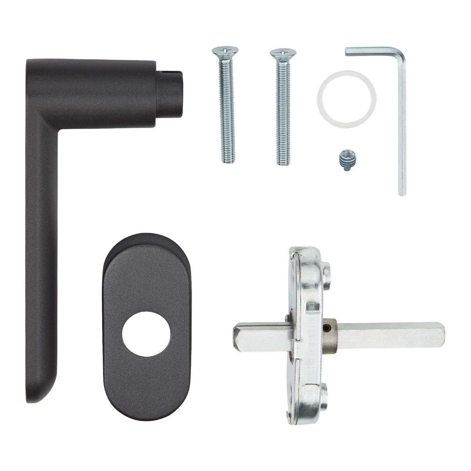 SO-TECH® Fenstergriff SAM Fensterolive auf Oval-Rosette günstig online kaufen