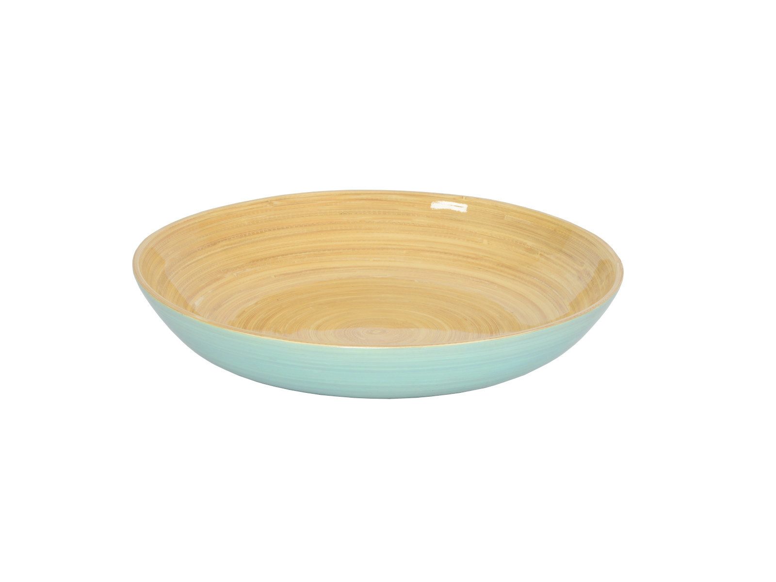 albert l. (punkt) Obstschale Bambus-Obstschale eisblau 30 x 5,5 cm, Bambus, (Obstschalen), Obstschale 30x5,5