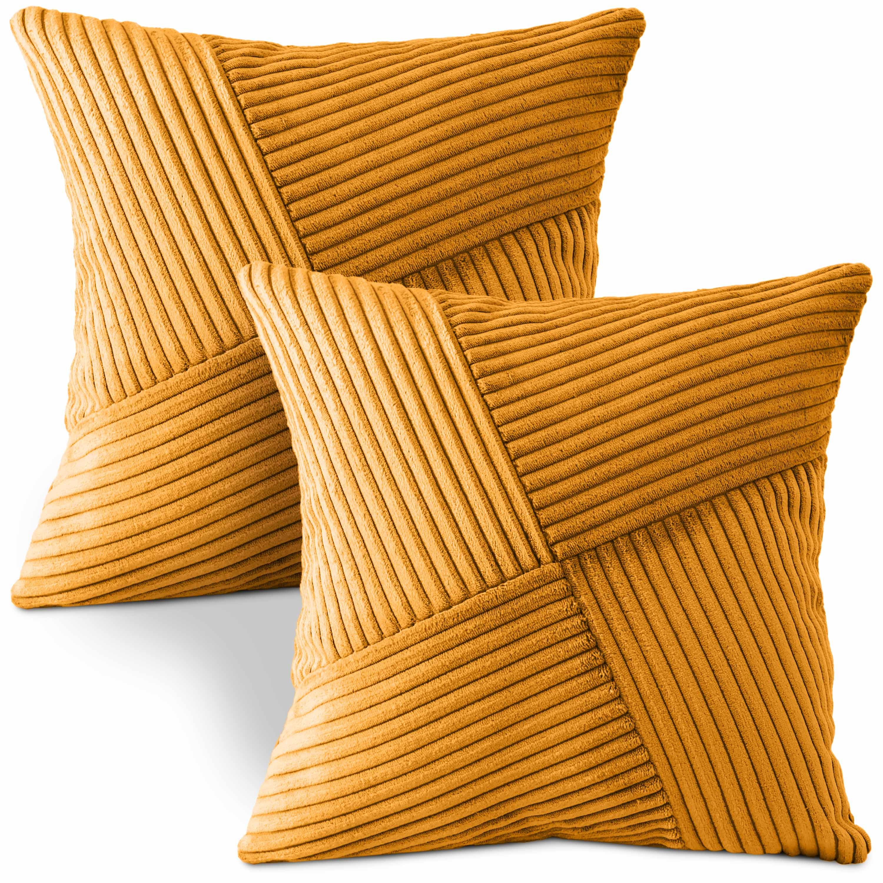 Amilian Kissenbezüge - 2er Set Kissenhüllen - Kissenbezug - Zierkissenbezüge, (2 Stück), 40x40 cm, Kissenhülle für Sofakissen, Dekokissen, Zierkissen, Kissen