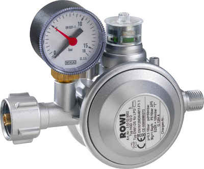 ROWI Gasdruckregler Rowi Gas-Druckregler für Innenräume HGD 1/2 mit