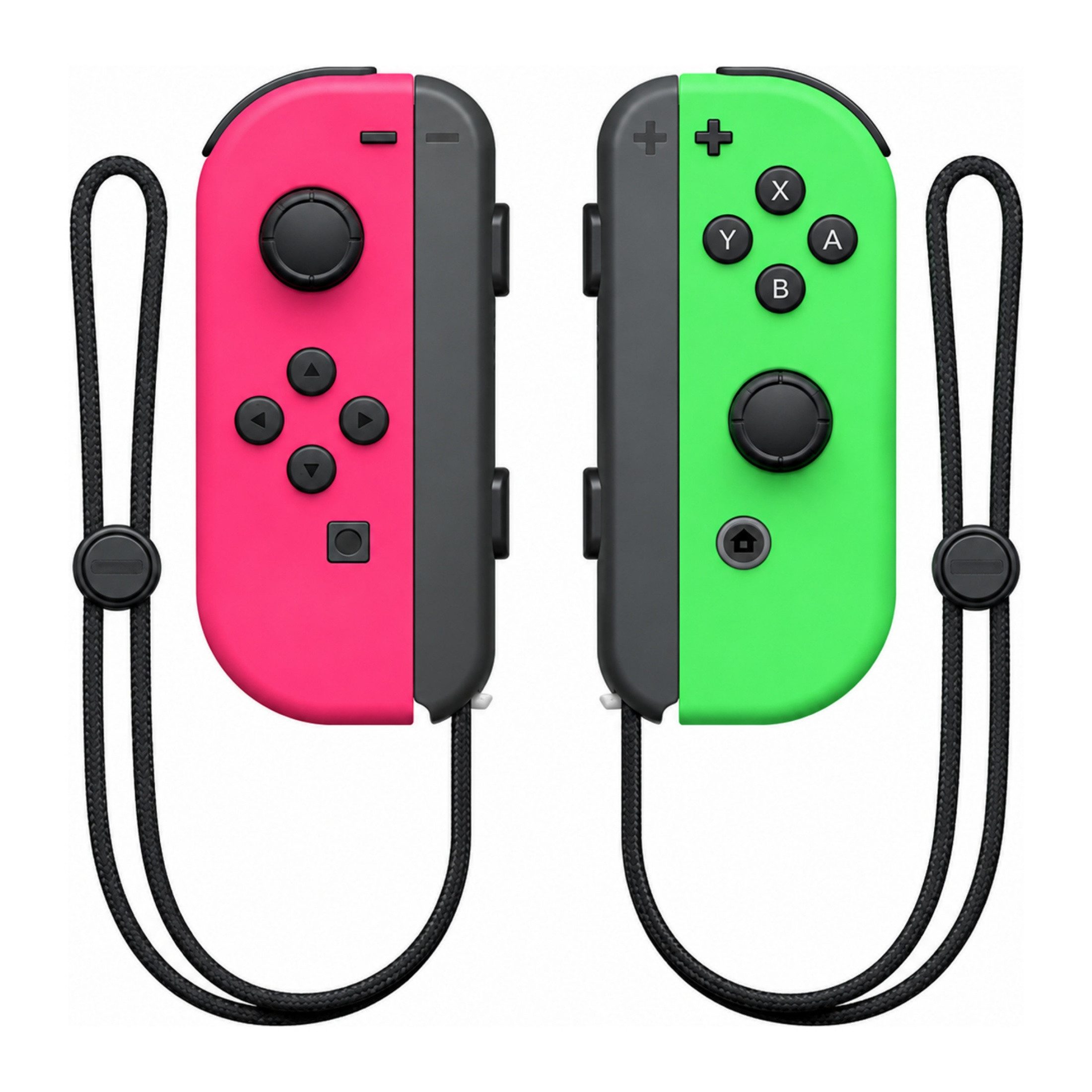 Blossom Switch Controller kabellos 2er Set, Joy-Con kompatibel 6-Achsen-Sensor Controller (Linker und rechter Controller mit Vibration, Handschlaufen Ruhemodus)