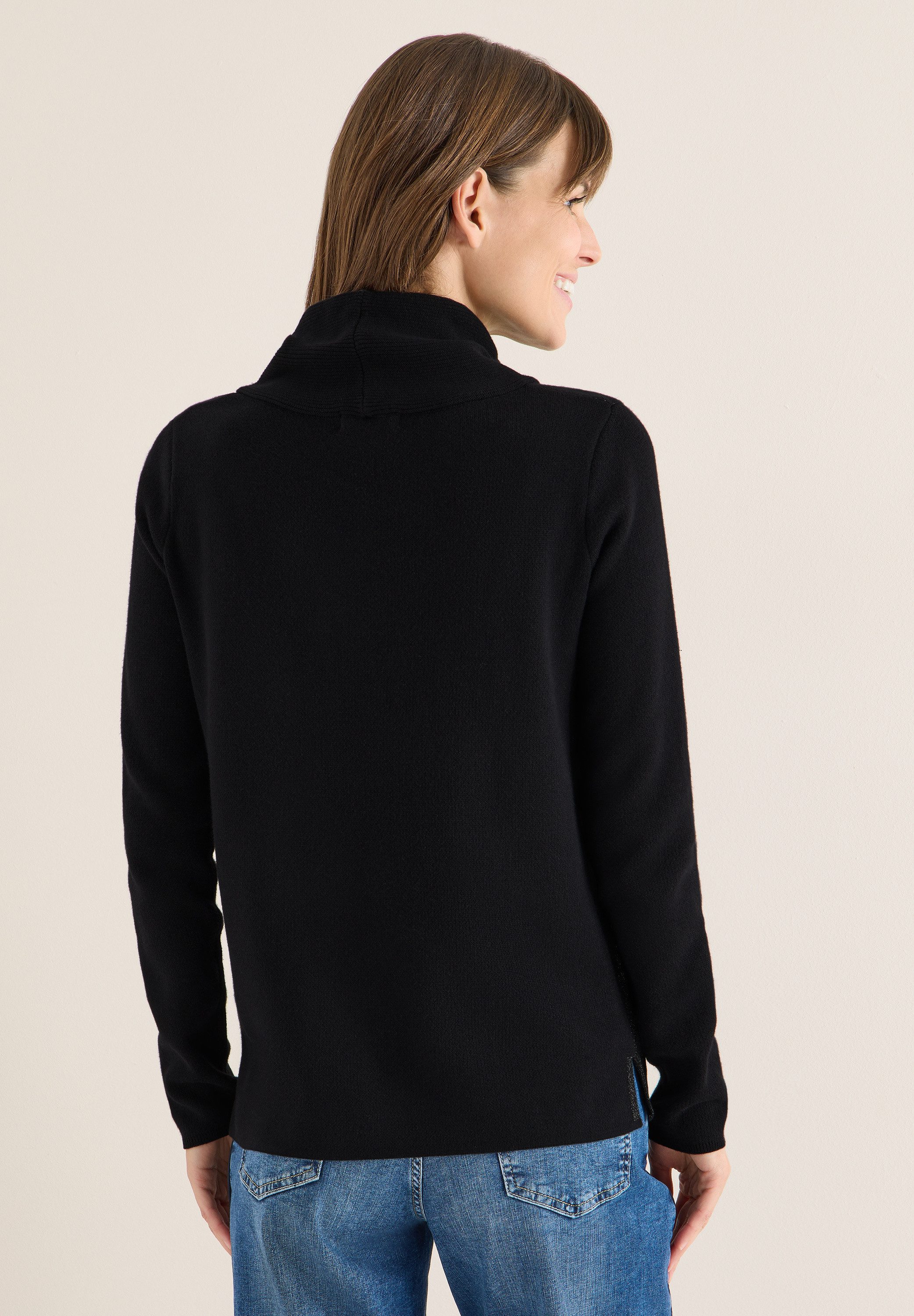 CECIL Strickpullover mit Glitzer-Details günstig online kaufen