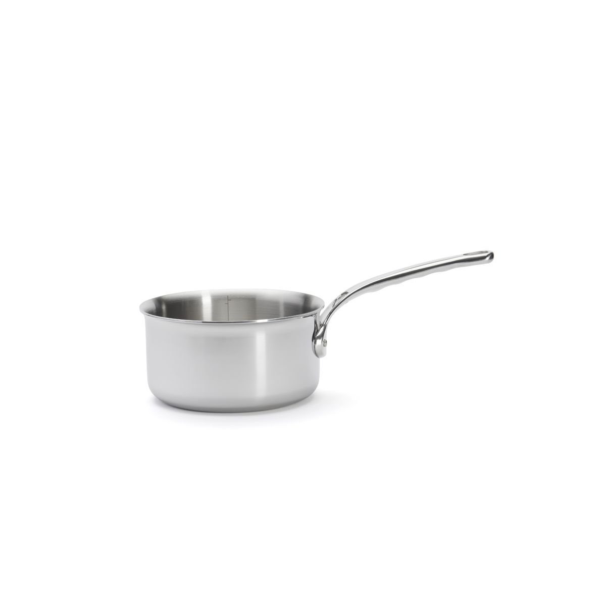 de Buyer Kasserolle Affinity, Stiel 16 cm / 1,8 L - Edelstahl-Mehrschichtmaterial