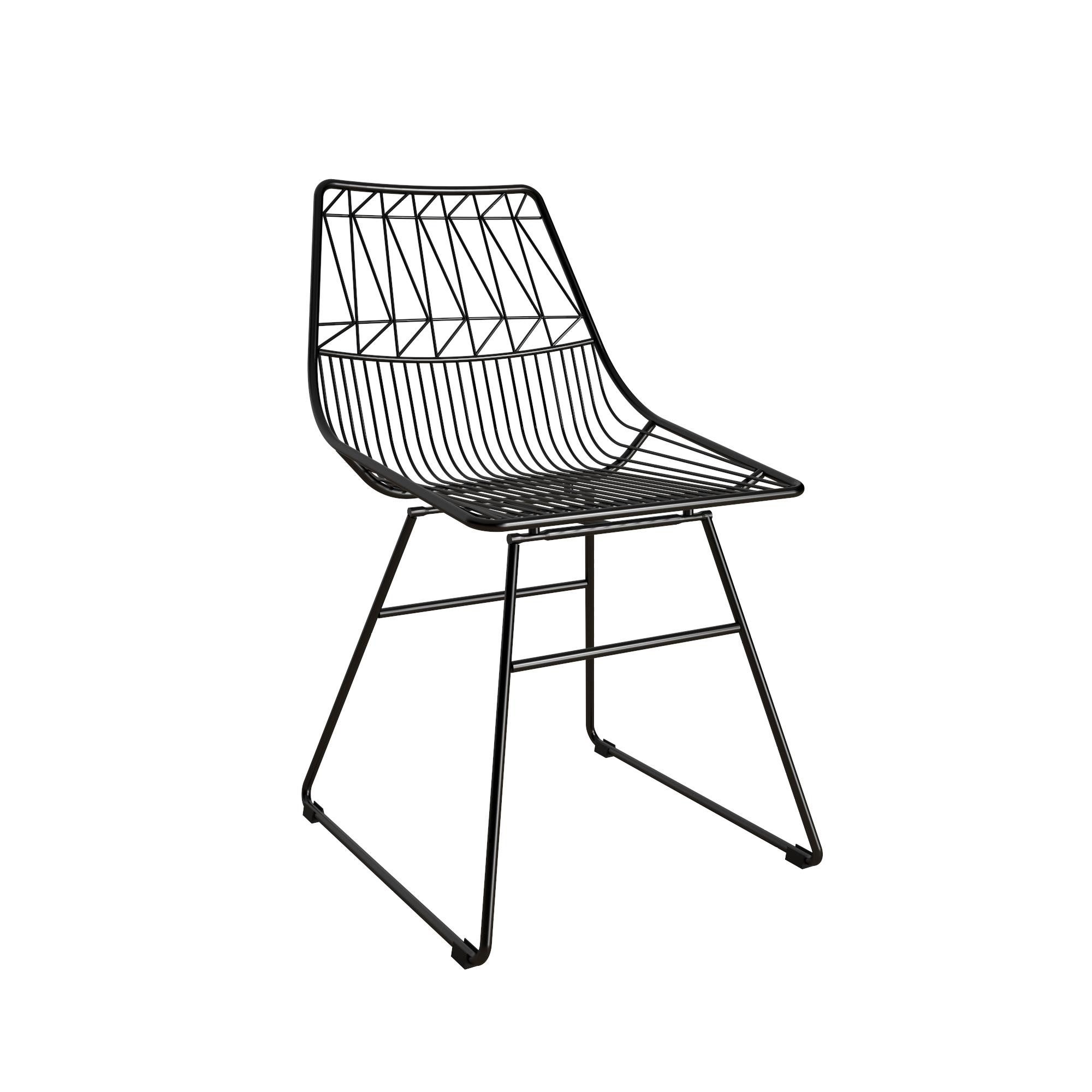 loft24 Esszimmerstuhl Astrid (1 St), Metallstuhl mit Sitzhöhe 45 cm günstig online kaufen