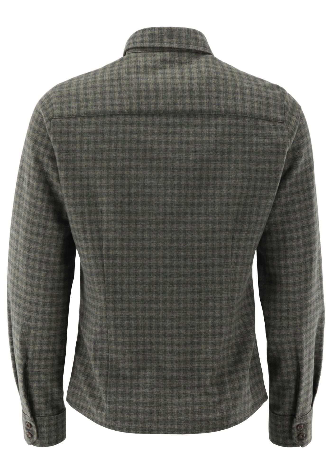 OS Trachten Outdoorbluse Pizubo Tailliert, Haifischkragen, 1/1-Arm