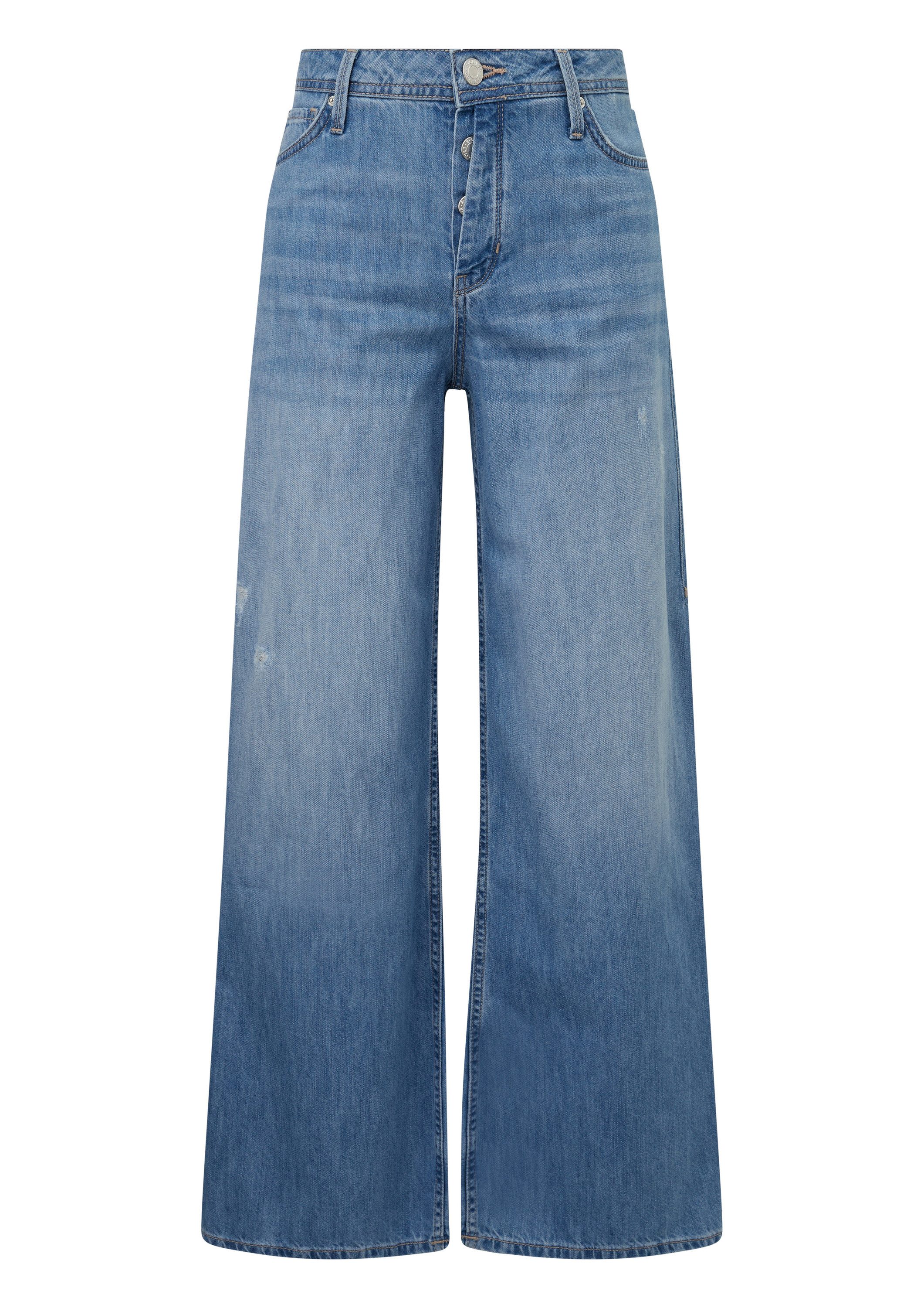 s.Oliver Weite Jeans Jeans-Hose SURI Jeans Suri / Regular Fit / High Rise / günstig online kaufen