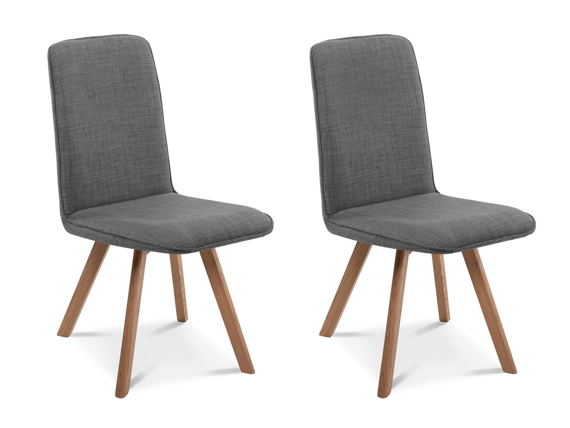 Moebel-Eins Polsterstuhl GLORIA 2er SET Polsterstühle, Gestell Massivholz, GLORIA 2er SET Polsterstühle, Gestell Massivholz