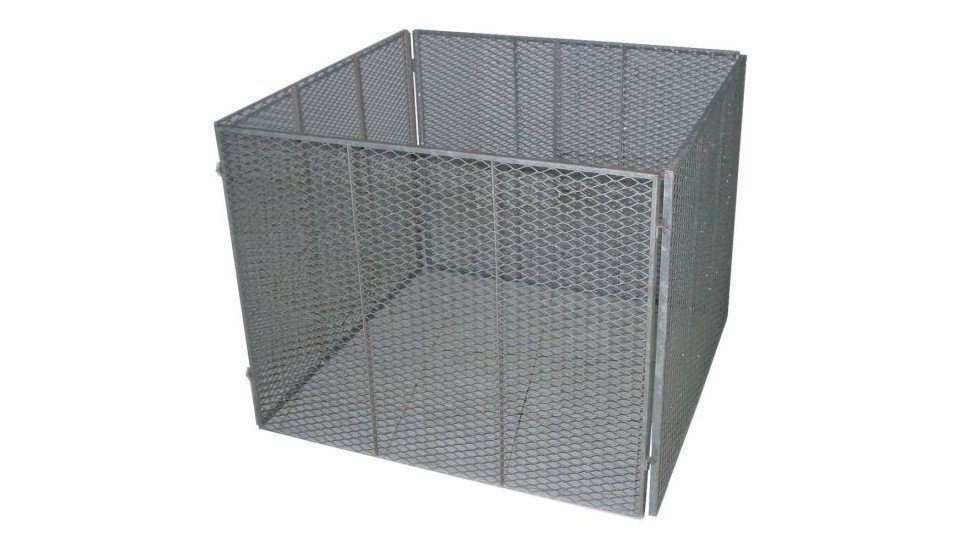 Komposter TrendLine Metall-Komposter 100 x 100 x 80 cm
