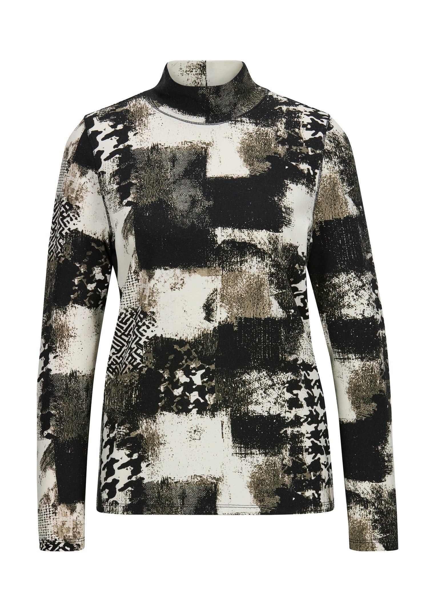 Faber Rollkragenpullover Damenshirt SOFT GRAPHICS