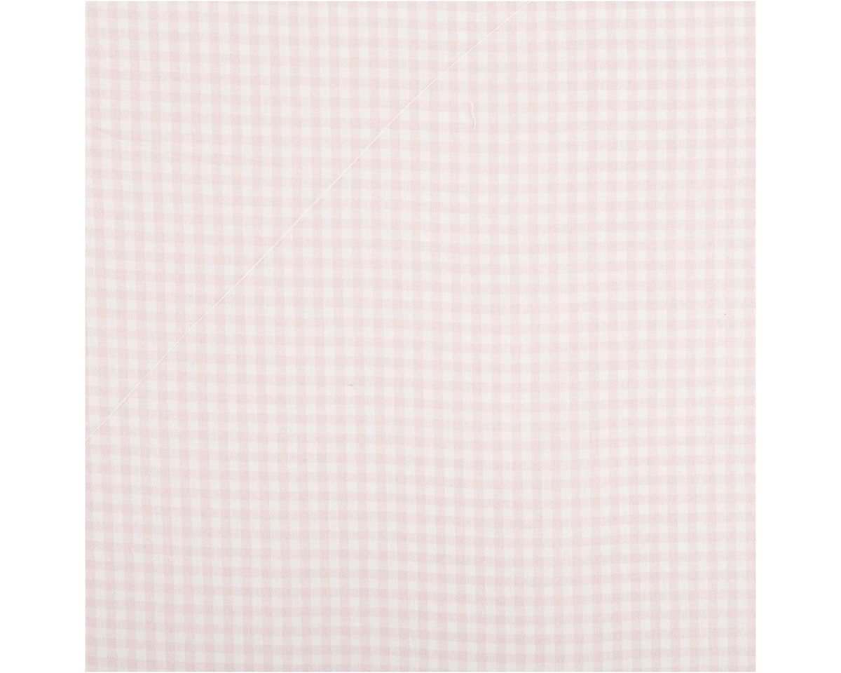 Thumbnail - SCHÖNER LEBEN. Stoff Baumwollstoff gebürstet Karos garngefärbt rosa 1,45m Breite, pflegeleicht